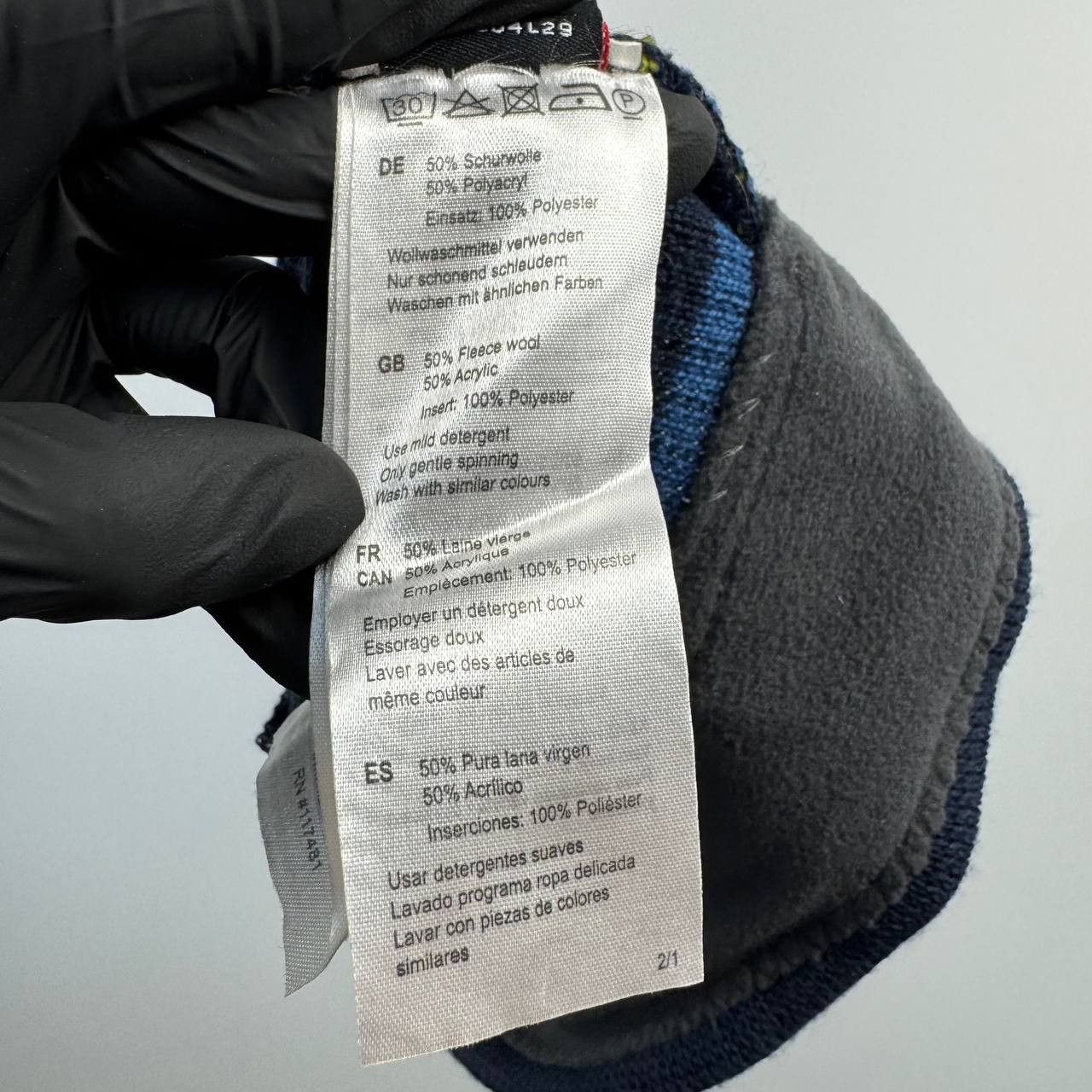 Mammut Mammut Gore Windstopper Wool Beanie Hat Navy Size ONE SIZE - 10 Thumbnail