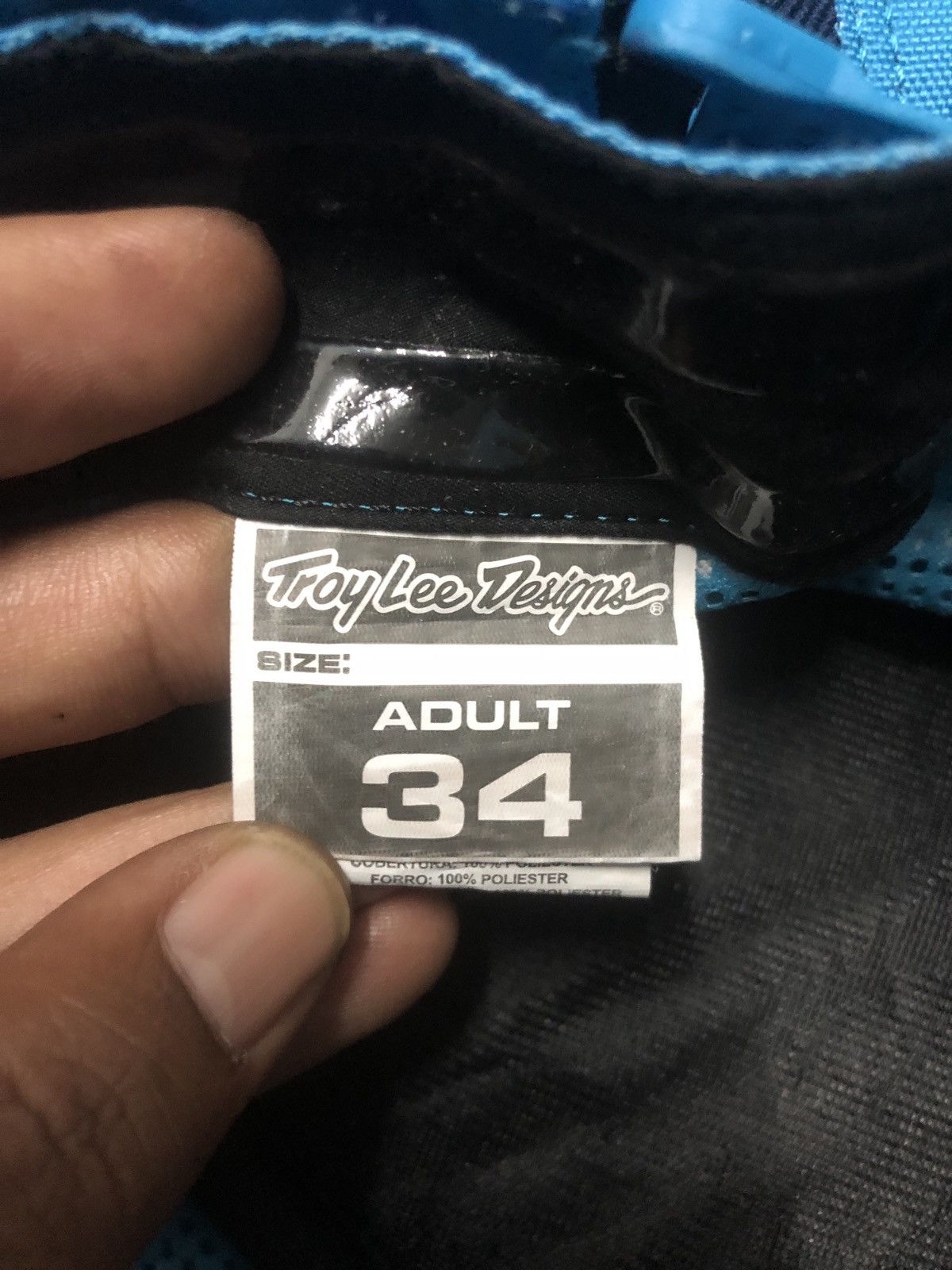 Alpinestars Troy Lee Design GP Motorcross Pants Mono Blue Size US 34 / EU 50 - 16 Thumbnail