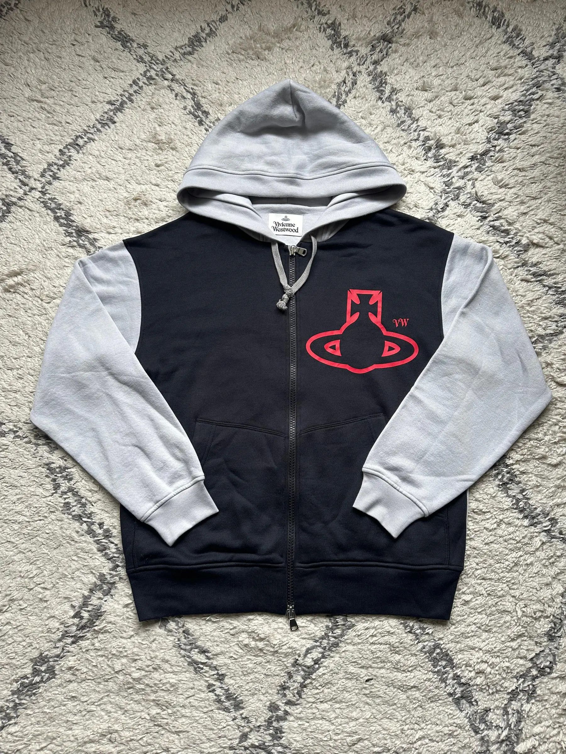 Vivienne Westwood Asymmetric Full Zip Pointed Hoodie | Grailed