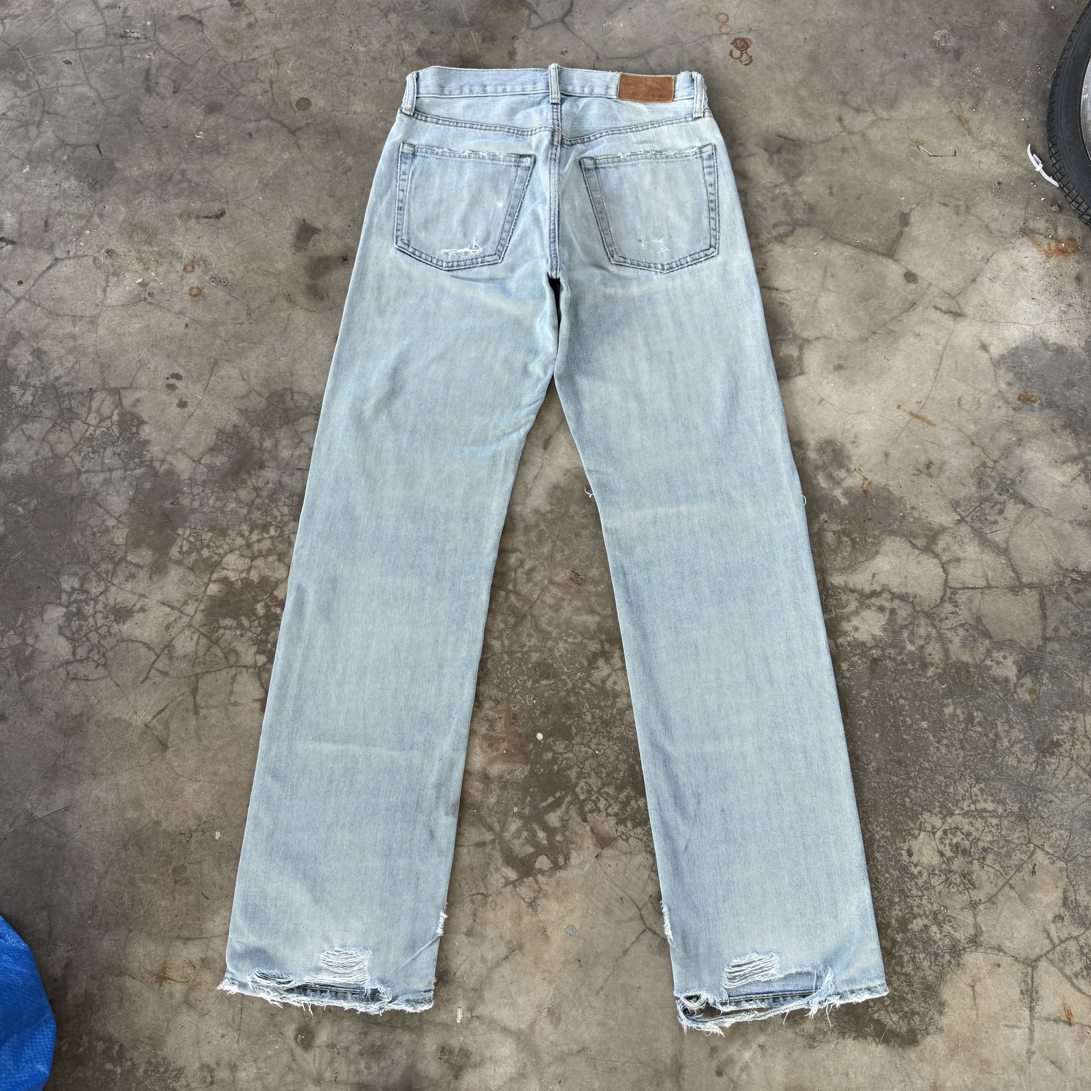 Japanese Brand Vintage Japan S003 Faded Denim Jean Pants Size US 30 / EU 46 - 1 Thumbnail