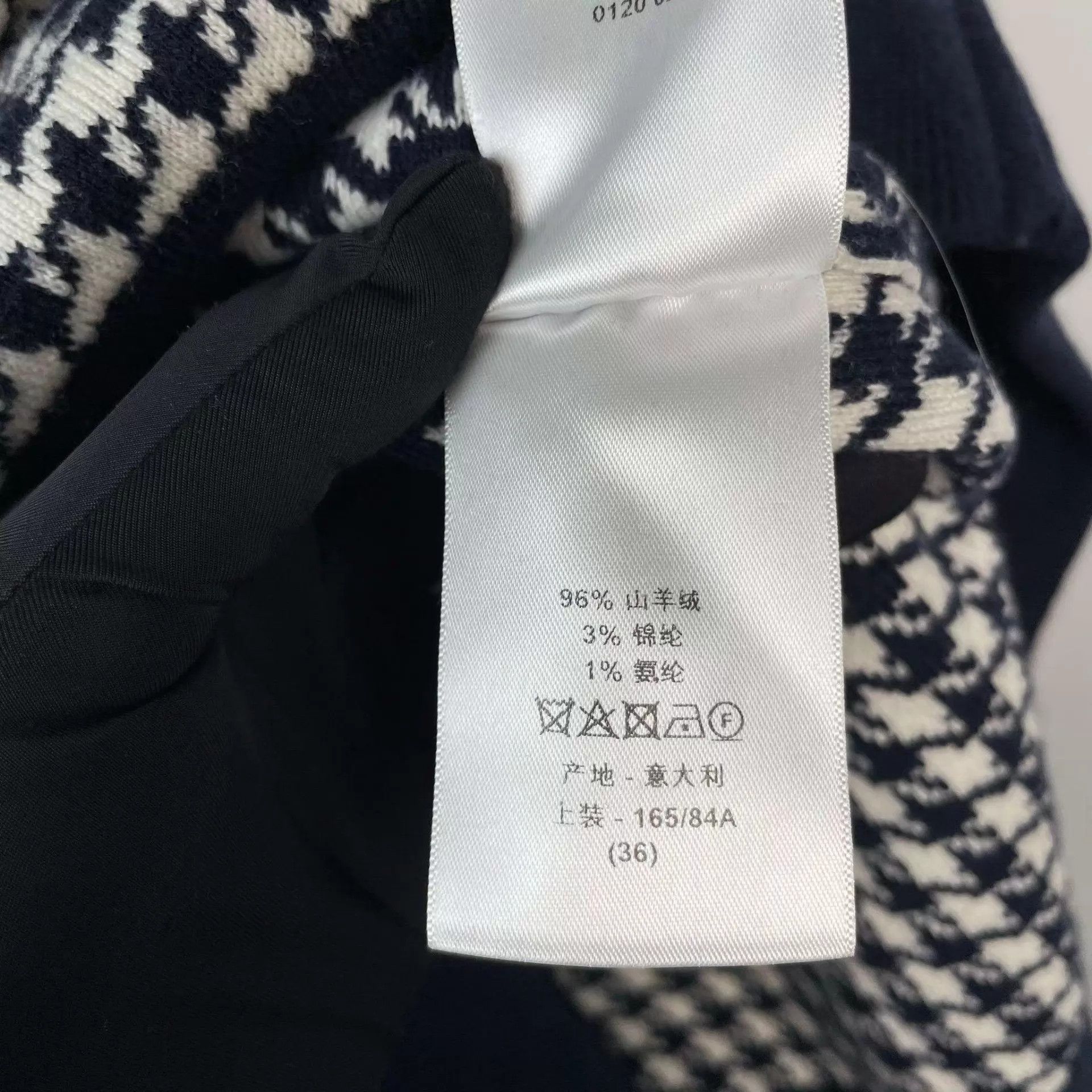 Dior Dior Tartan Jacket Black & White Size 36 Set Size XS / US 0-2 / IT 36-38 - 7 Thumbnail