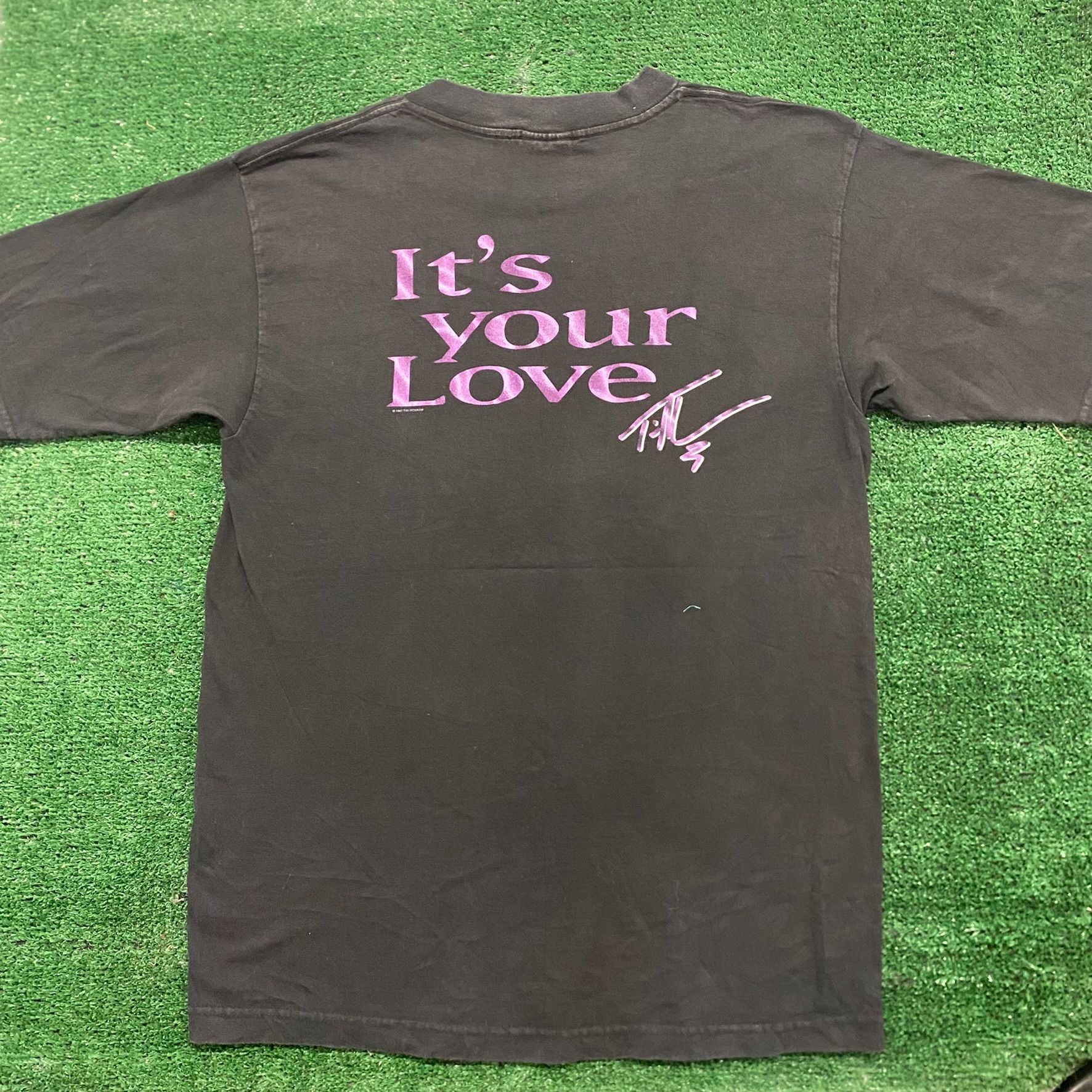 All Sport Vintage 90s Essential Tim McGraw Love Country Band T-Shirt Size US L / EU 52-54 / 3 - 4 Thumbnail
