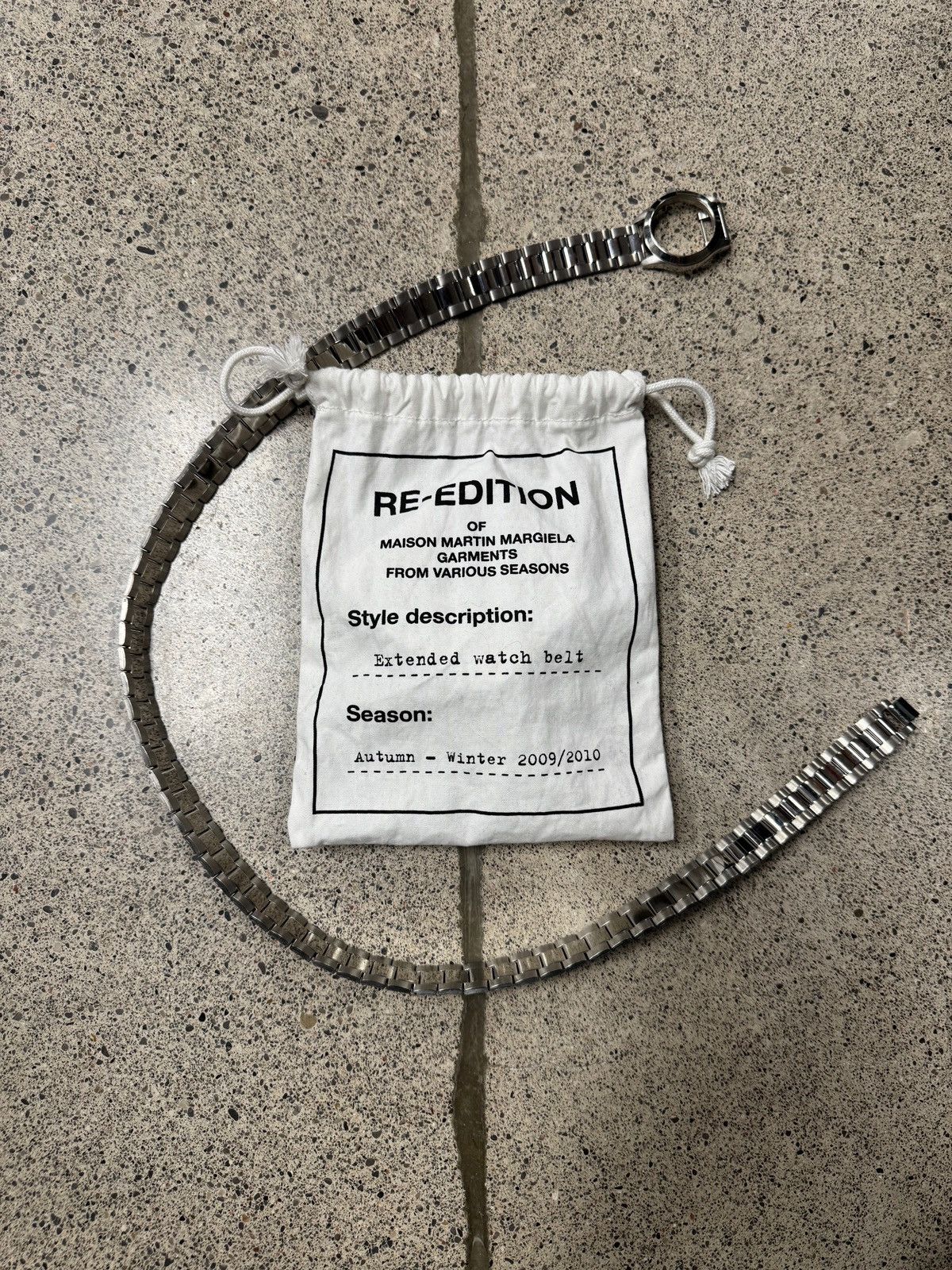 Maison Margiela AW2009 Maison Margiela Faceless Watch Belt/Long Bracelet Size ONE SIZE - 3 Thumbnail