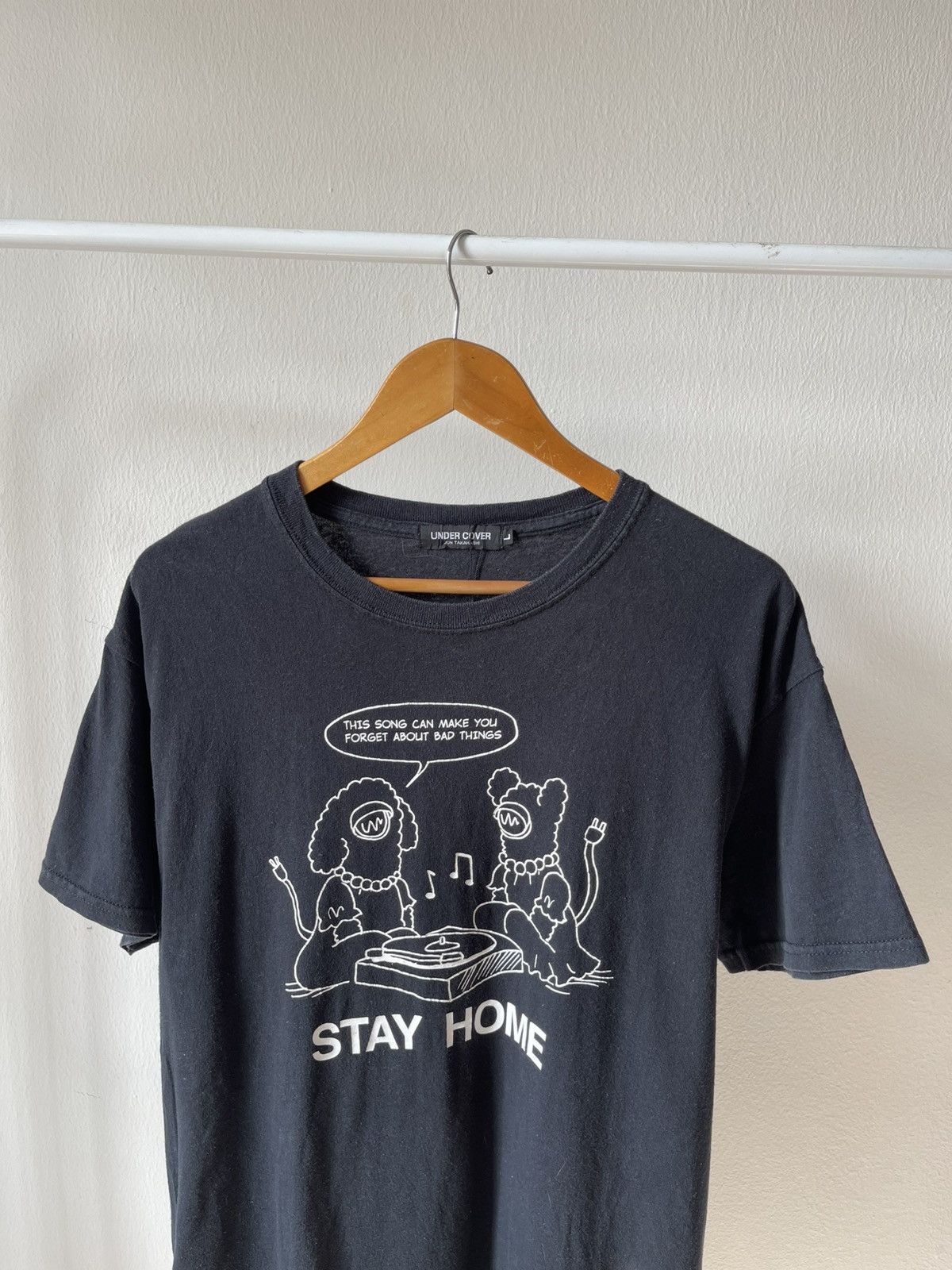 Undercover 2000s Undercover 'Stay Home' Tee Size US L / EU 52-54 / 3 - 2 Thumbnail