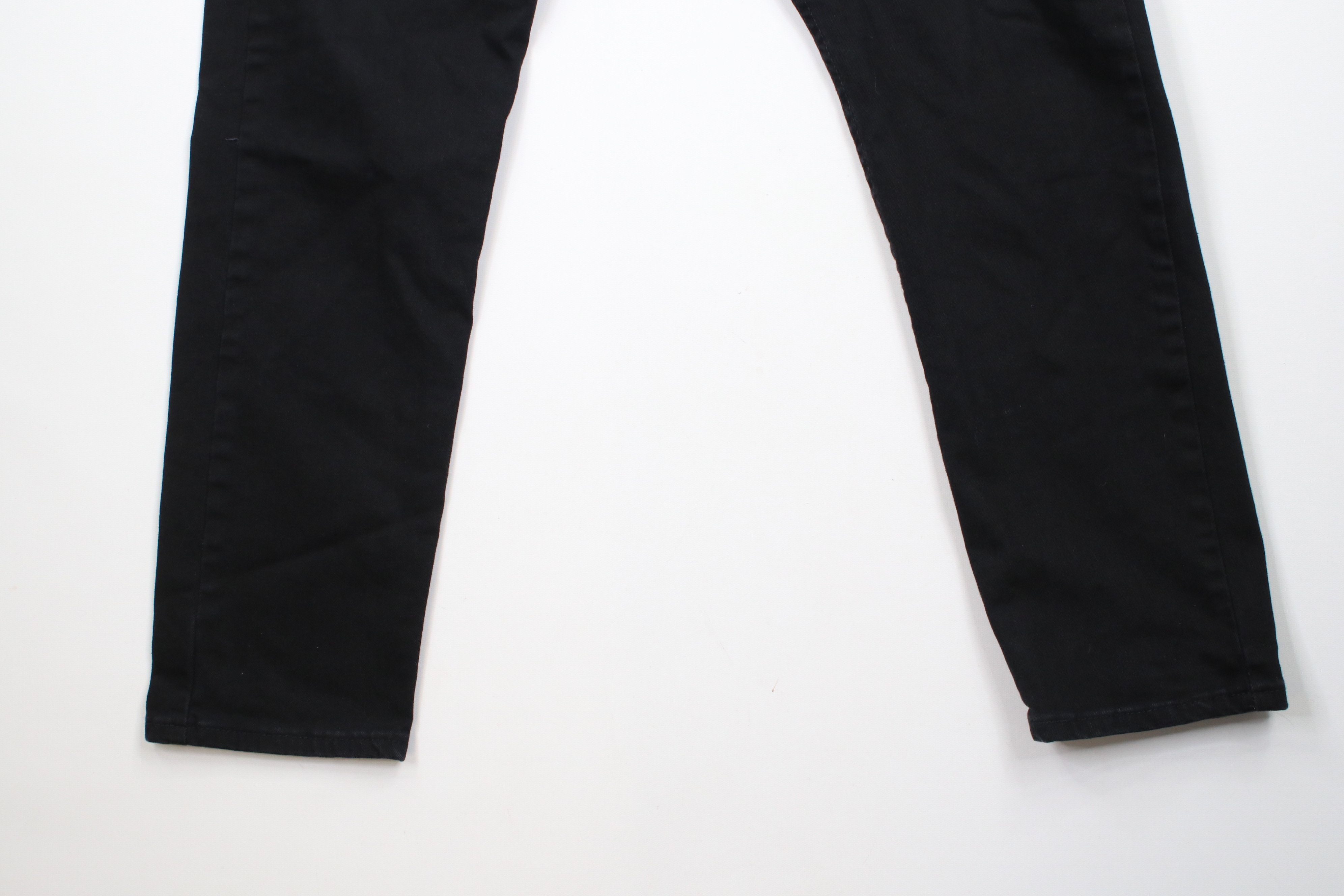 Levi's × Vintage Vintage Y2K Levis 502 Stretch Tapered Leg Denim Jeans Black Size US 32 / EU 48 - 4 Thumbnail