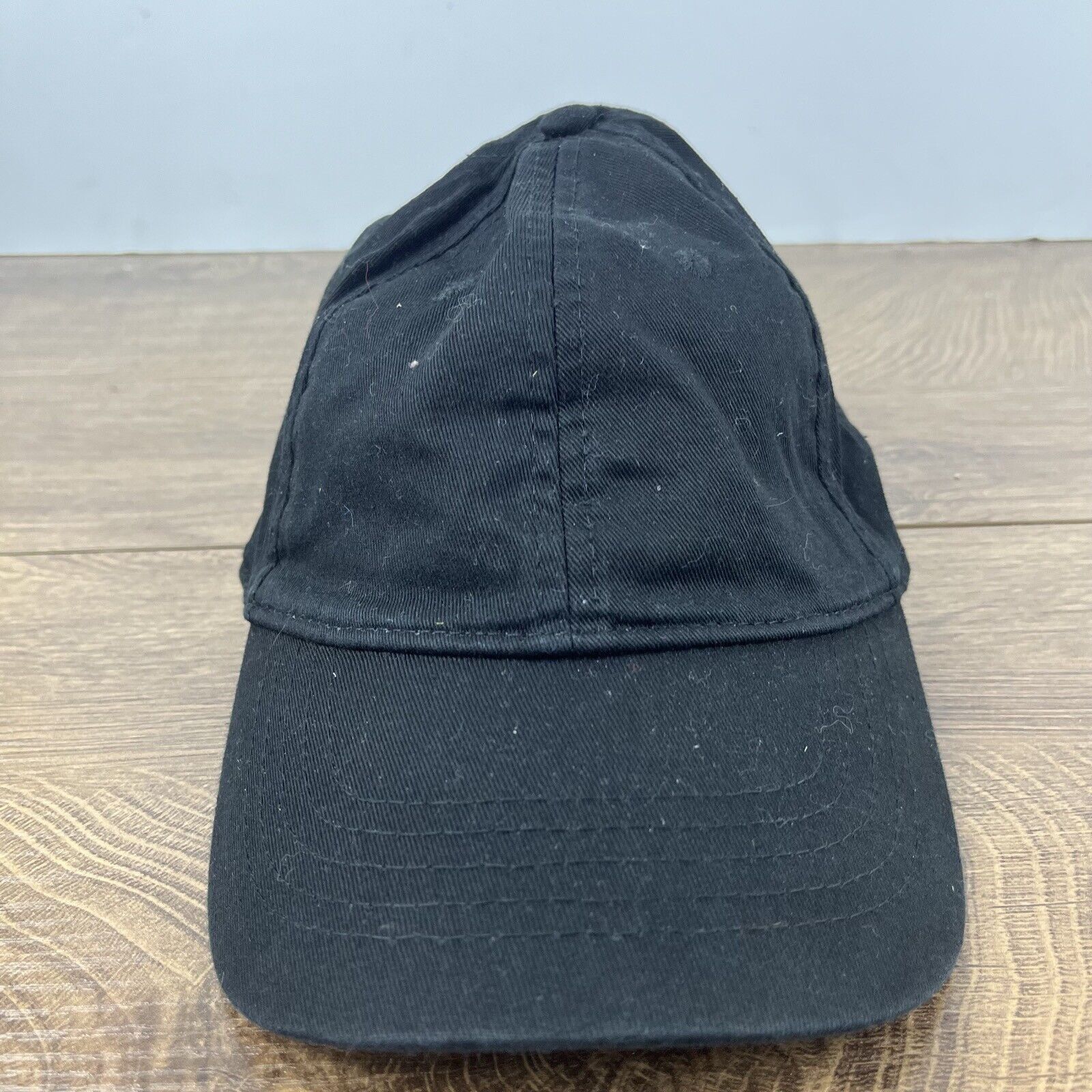 Other Plain Black Hat Athletic Black Hat Black Adjustable Hat Blac Size ONE SIZE - 4 Thumbnail