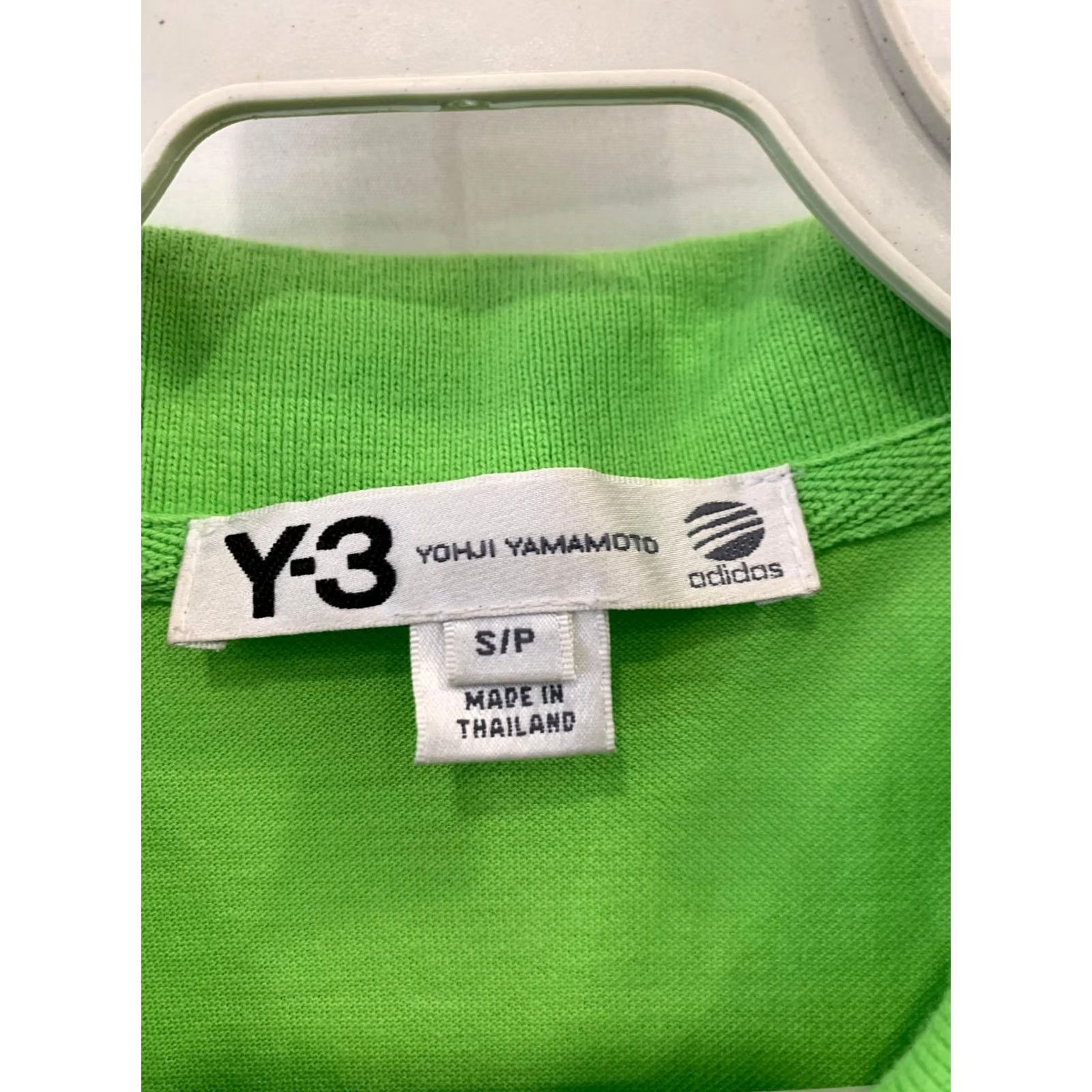Yohji Yamamoto Y-3 Yohji Yamamoto Adidas Polo Shirt Mens Small Lime Neon Green Polo Shirt Mens Small Lime S/P Size US S / EU 44-46 / 1 - 3 Thumbnail