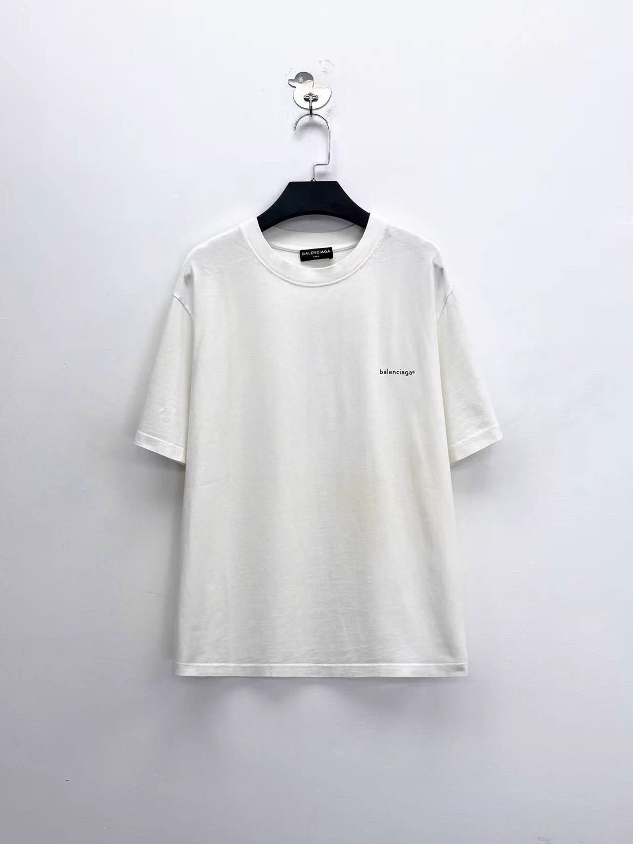 Balenciaga Balenciaga White SS Logo Tee XL Unisex 98 New Tags Size US XL / EU 56 / 4 - 1 Thumbnail