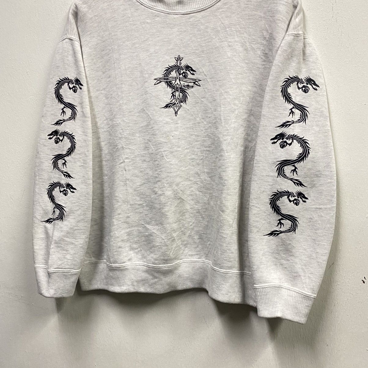 Japanese Brand Vintage Dog cigar Japanese Brand Dragon Design Sweatshirt Size US S / EU 44-46 / 1 - 4 Thumbnail