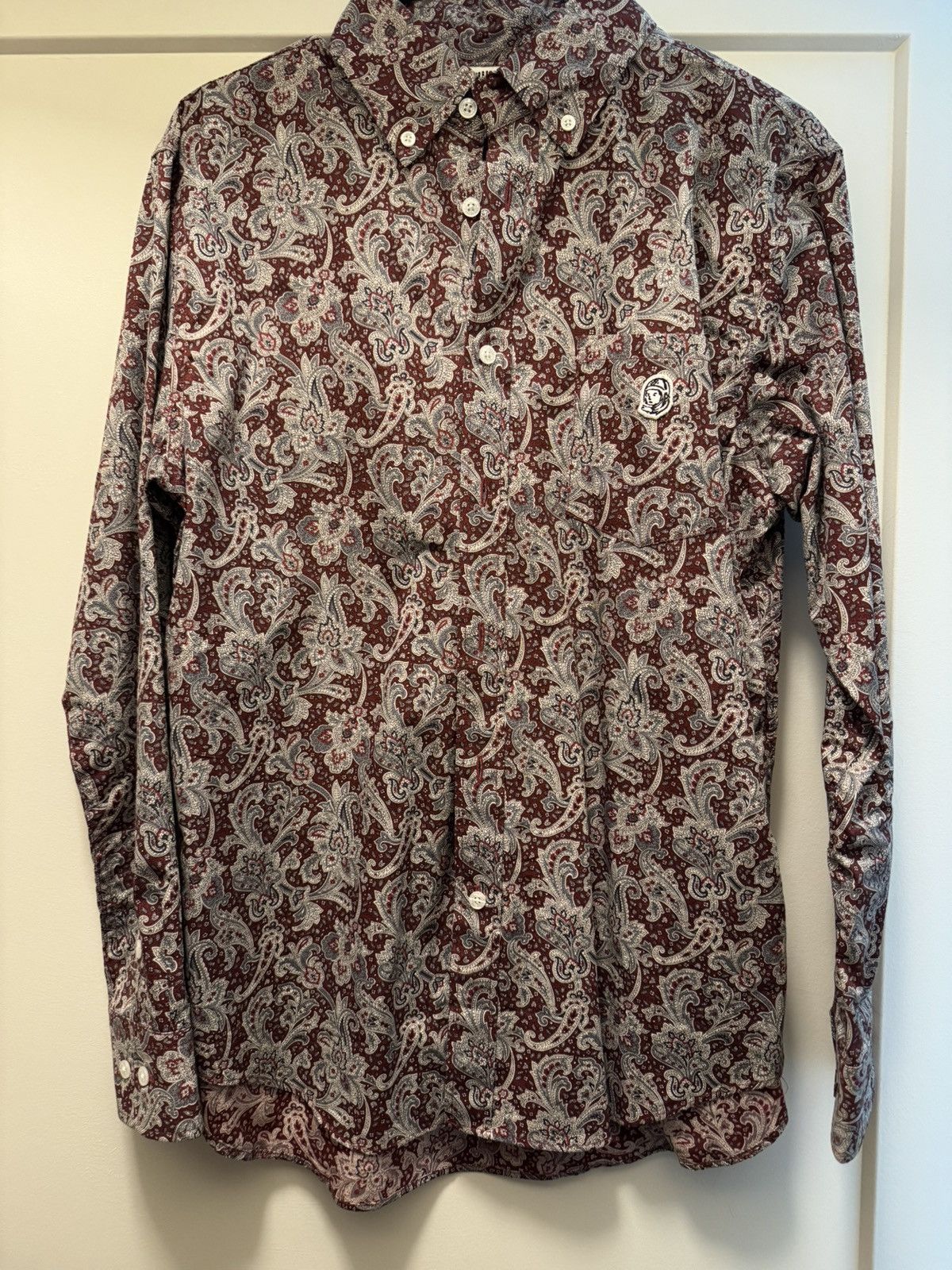 Billionaire Boys Club Billionaire Boys Club Paisley Button down collard shirt Size US M / EU 48-50 / 2 - 1 Thumbnail