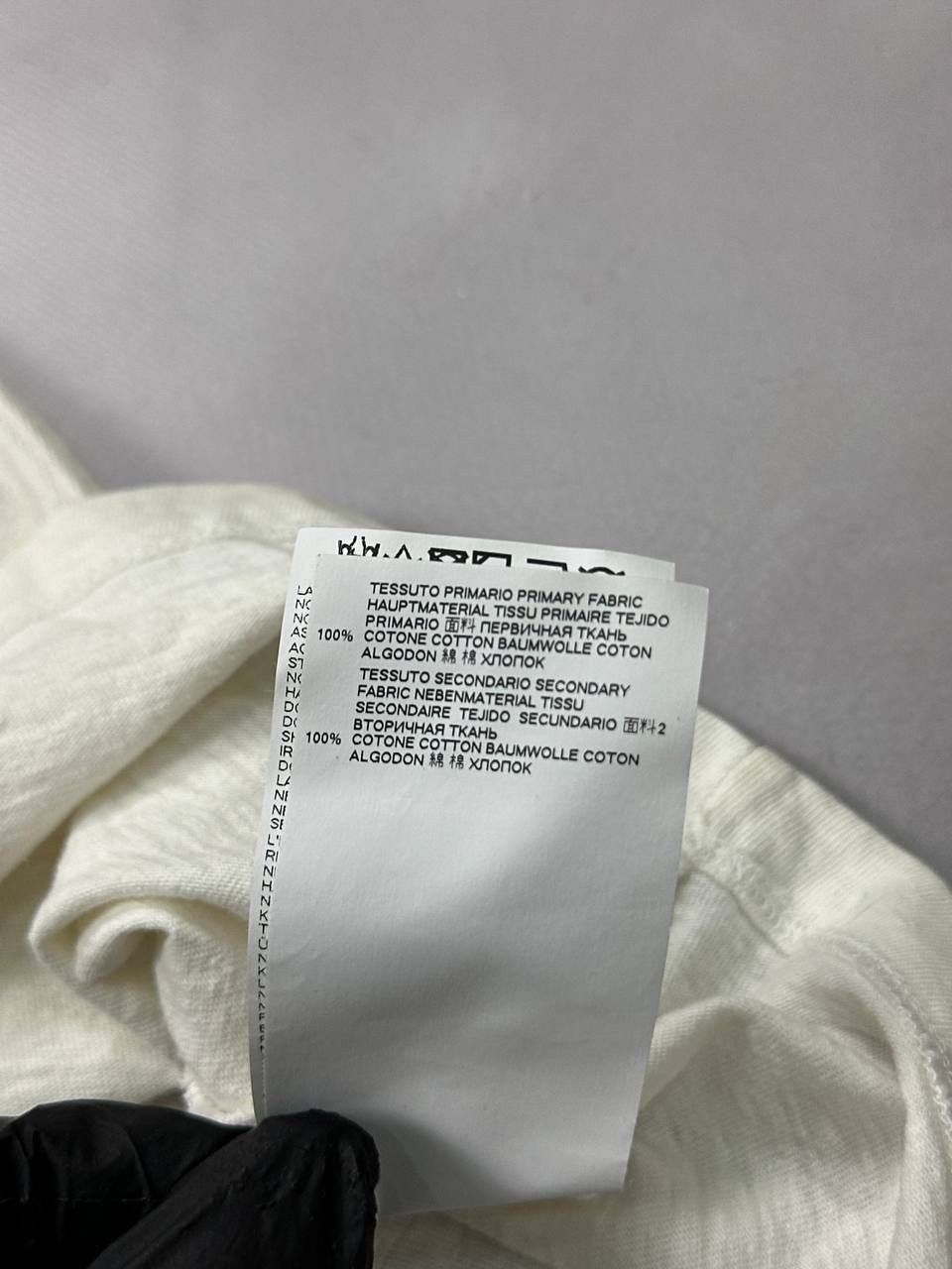 Maison Margiela Ss19 Maison Margiela Hello Sailor Tee(Wht/Boxy L) Size US L / EU 52-54 / 3 - 12 Thumbnail