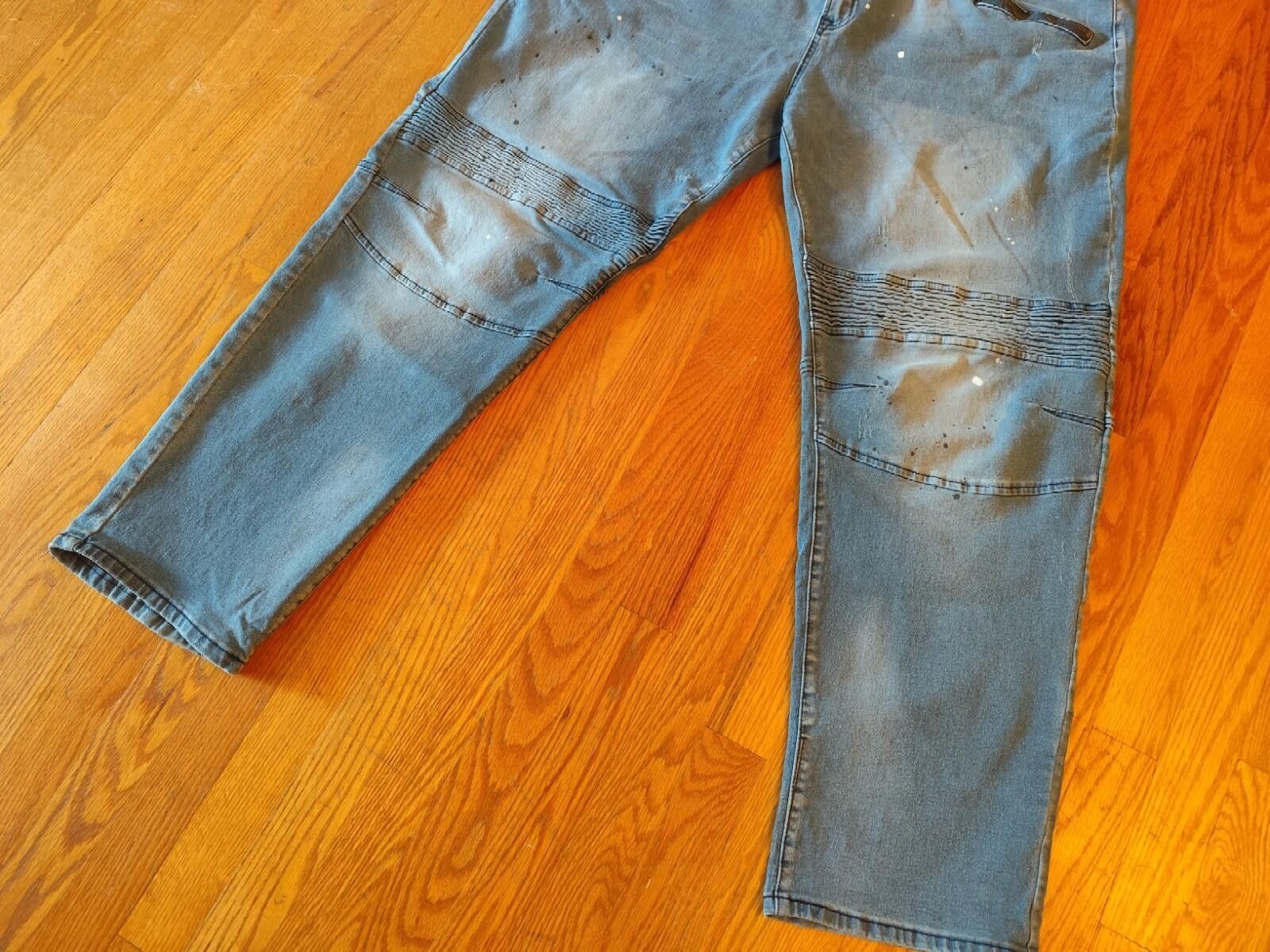 Rocawear Rocawear Men's Sz 48 Moto Slim Stretch Taper Distressed Size US 44 / EU 60 - 4 Thumbnail