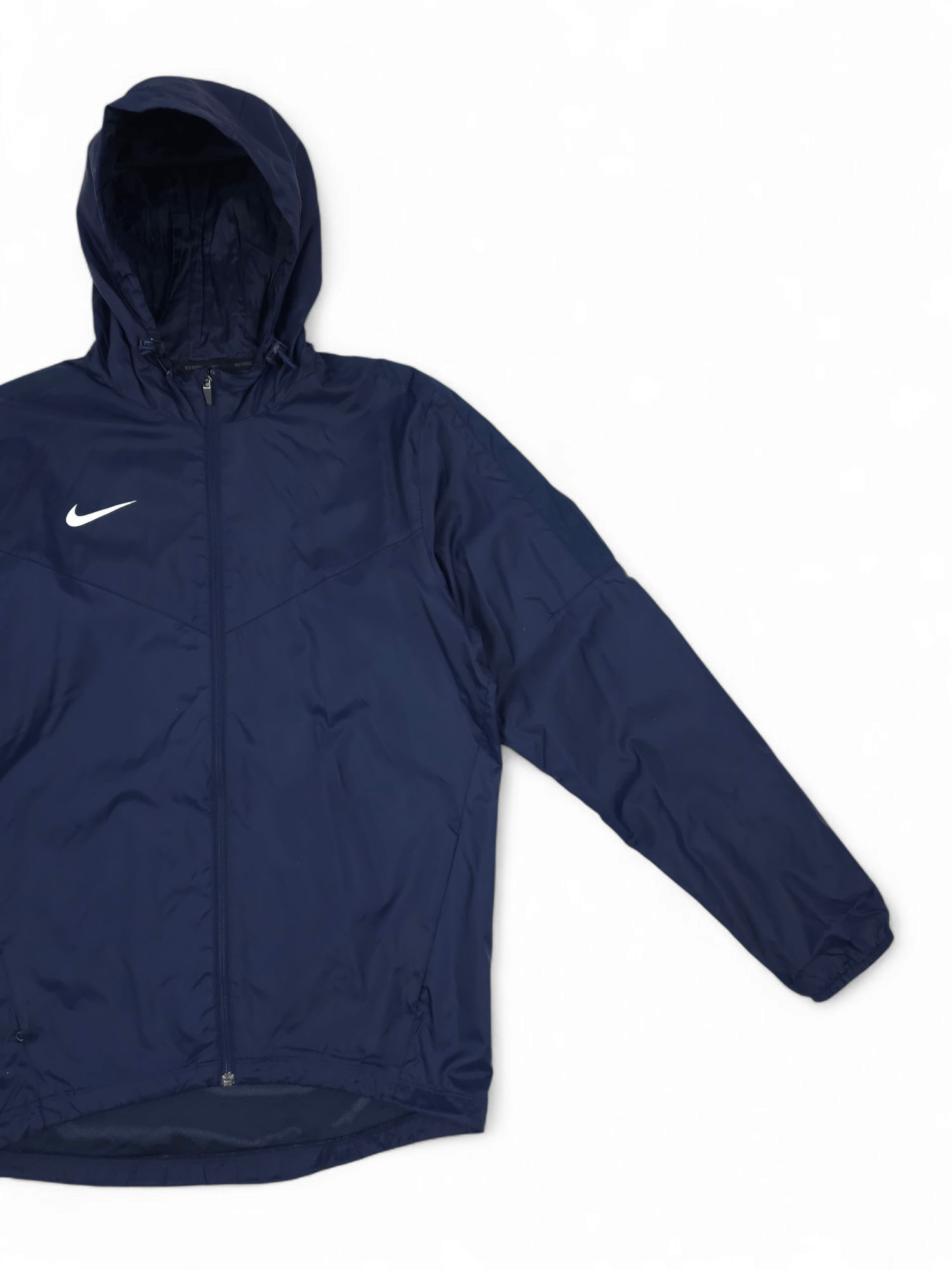 Nike 💎 Nike Vintage Navy Light Windbreaker Jacket Swoosh Logo Size US S / EU 44-46 / 1 - 3 Thumbnail