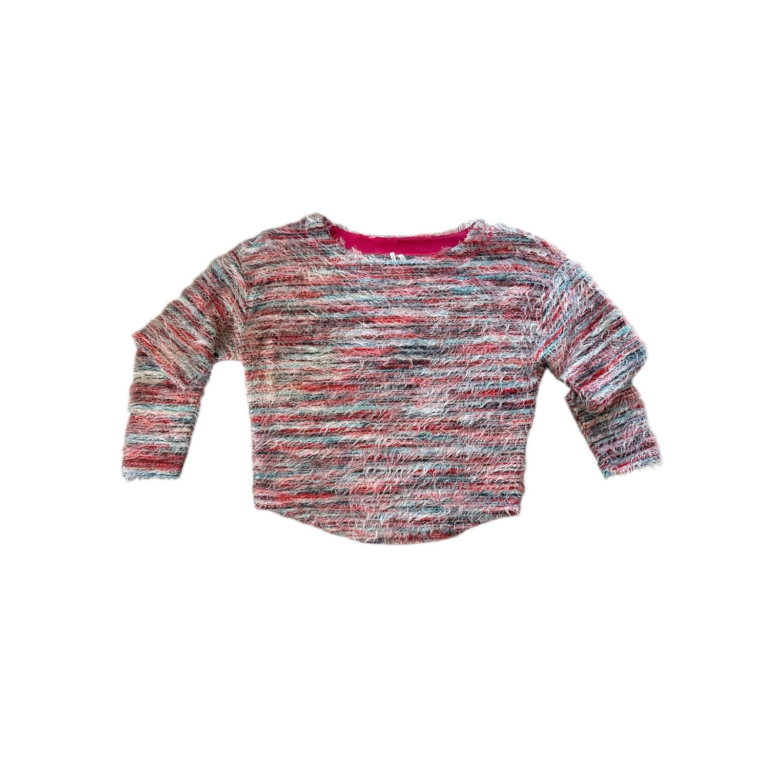 Anthropologie Anthropologie Women’s Multi-Color Eyelash Plush Knit Sweater Size S / US 4 / IT 40 - 6 Thumbnail