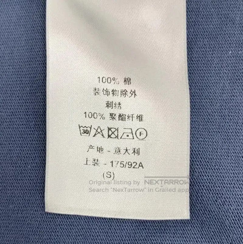 Dior Dior Men's Blue Cotton T-Shirt . Size US S / EU 44-46 / 1 - 8 Thumbnail