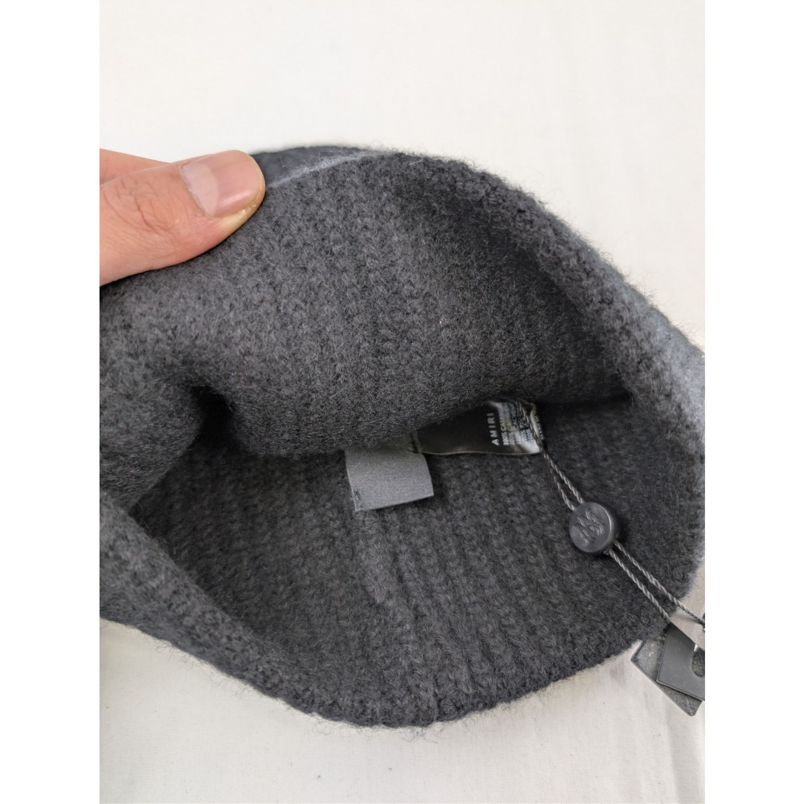 Amiri o1rshd1 Size: OS / MA Beanie Cap / Hat in Black Size ONE SIZE - 9 Thumbnail
