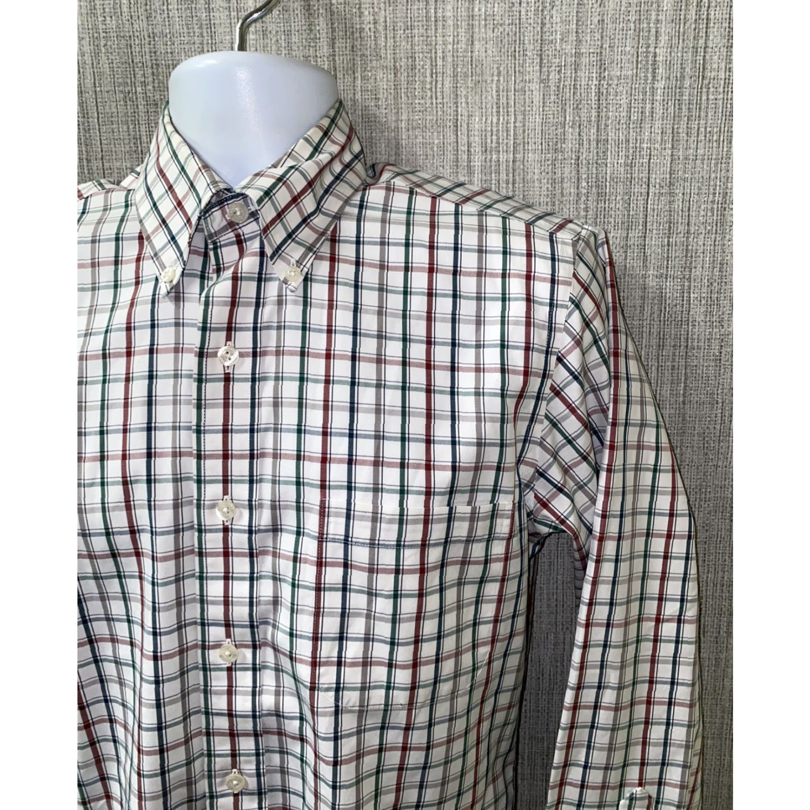 Brooks Brothers Brooks Brothers Mens Plaid Shirt Long Sleeve Casual Button-Down Size S Multicolor Size US S / EU 44-46 / 1 - 2 Thumbnail