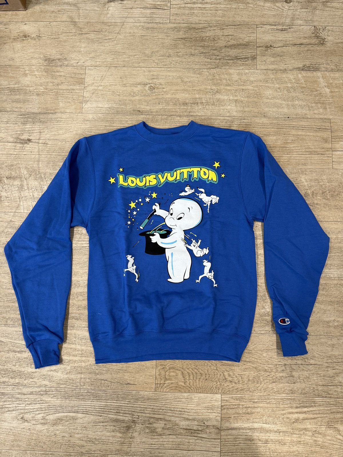 Mega Yacht Mega Yacht Casper Louis Vuitton Crewneck Size US S / EU 44-46 / 1 - 2 Thumbnail