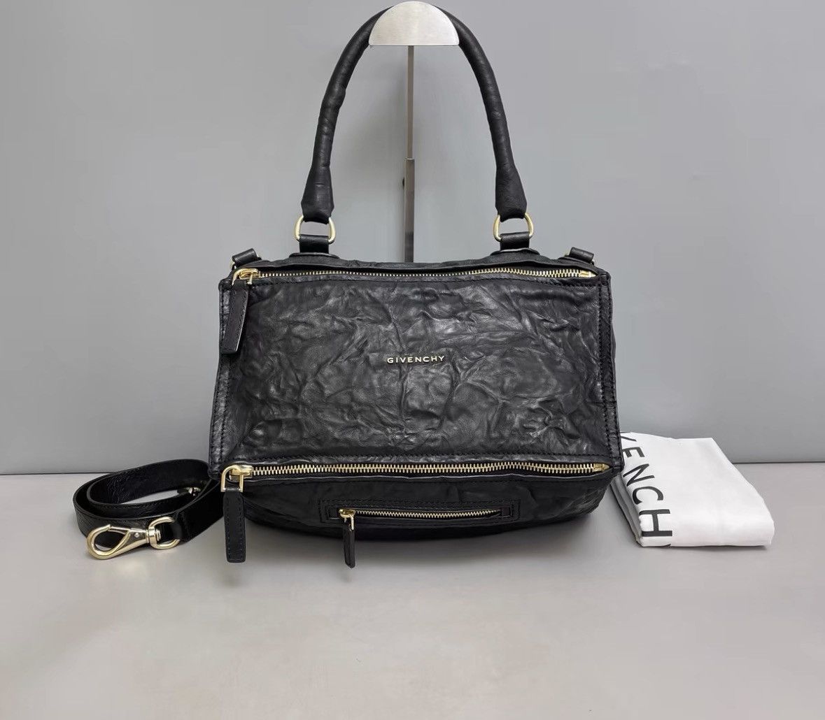 Givenchy Pandora Bag, Military Pleated Leather