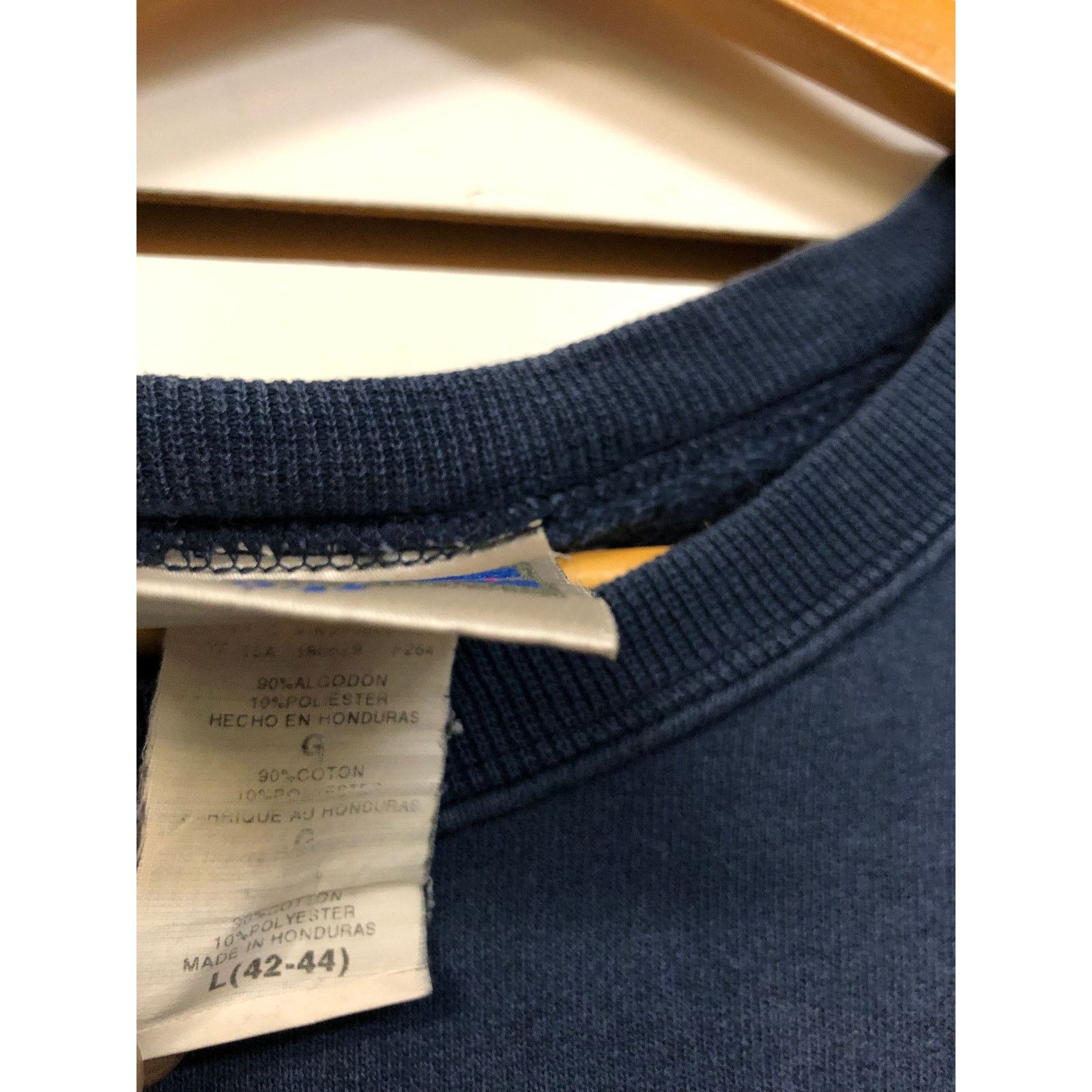 Hanes Vintage Star laboratories Sweatshirt size Large 1990s 80s Size US L / EU 52-54 / 3 - 4 Thumbnail