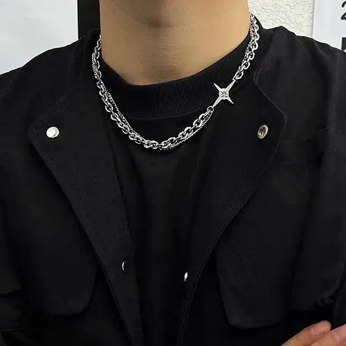Japanese Brand Retro punk necklace Size ONE SIZE - 5 Thumbnail