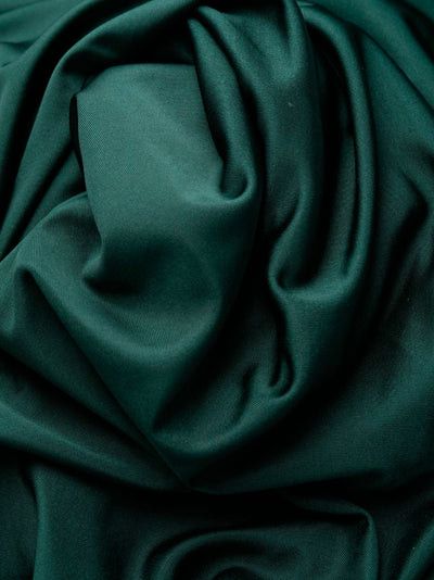 Saint Laurent Paris o1s1wg110924 Dress in Shiny Jersey in Dark Green Size M / US 6-8 / IT 42-44 - 4 Thumbnail