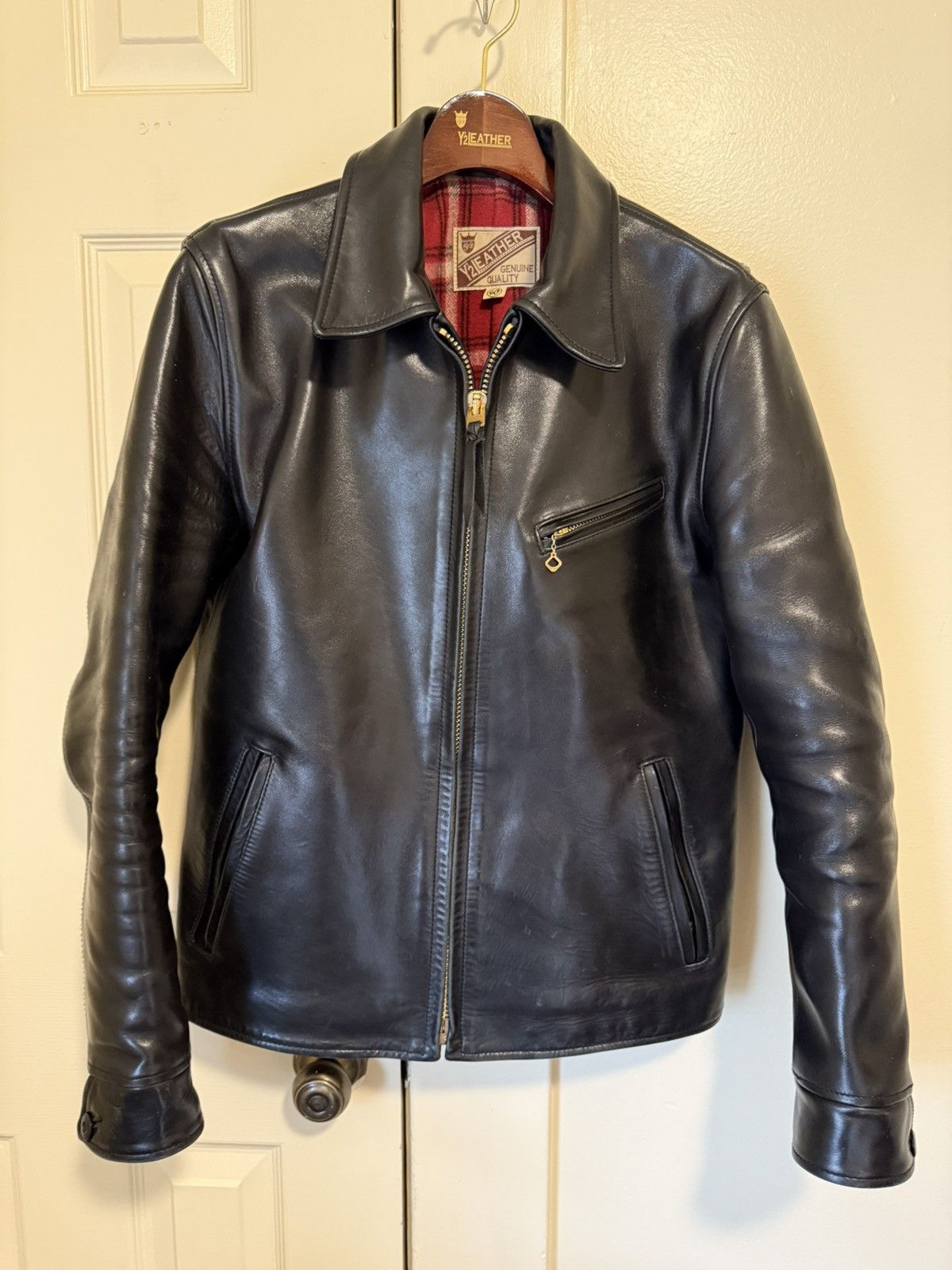 Y'2 Leather Y’2 Leather HVR-42 Single Riders Jacket Size US M / EU 48-50 / 2 - 1 Thumbnail