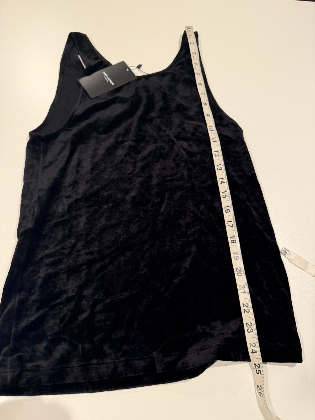 Saint Laurent Paris Saint Laurent men’s velvet tank. M. $490 Size US M / EU 48-50 / 2 - 8 Thumbnail