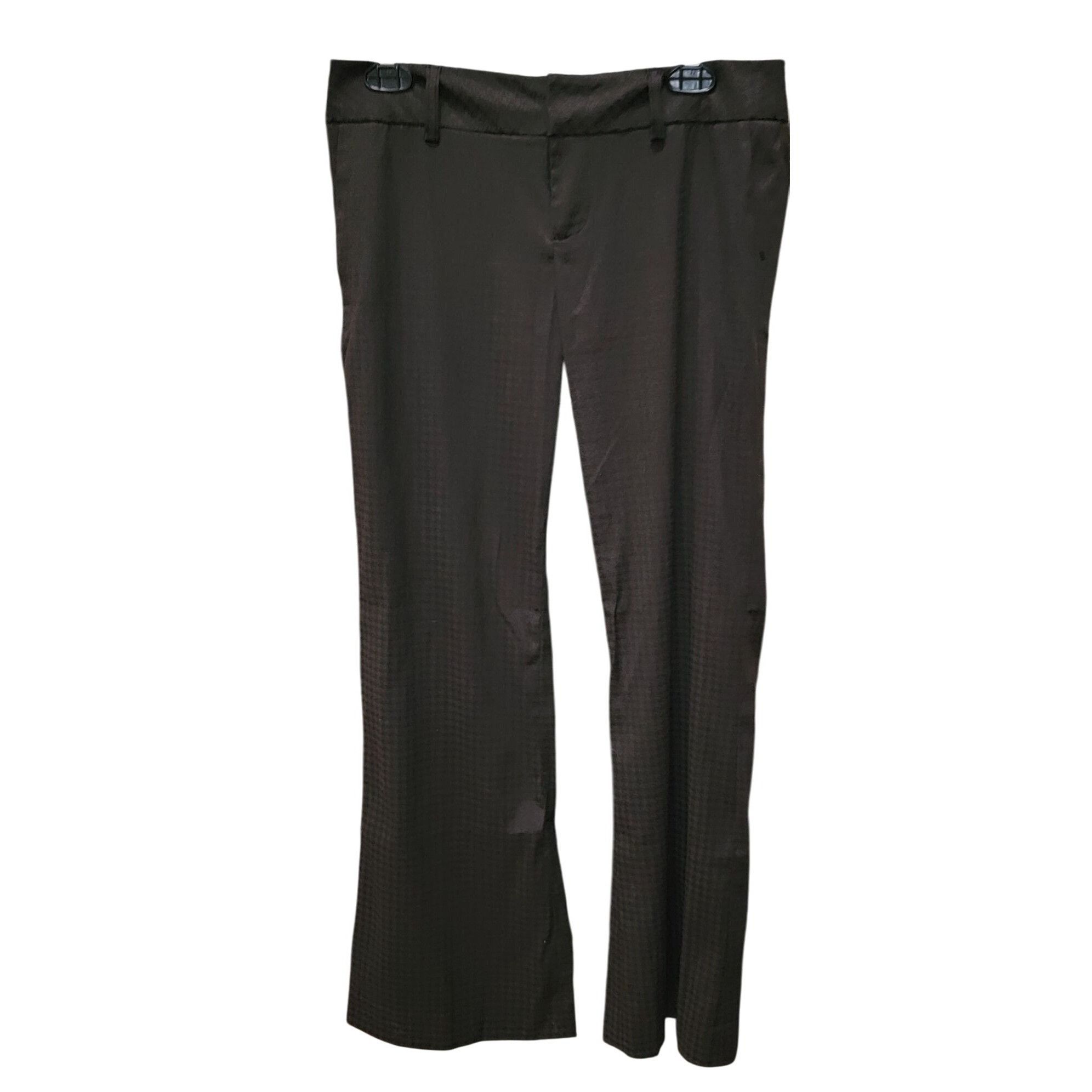 Other Rampage Womens Size 7 Black Houndstooth Dress Pants Size 33" - 1 Thumbnail