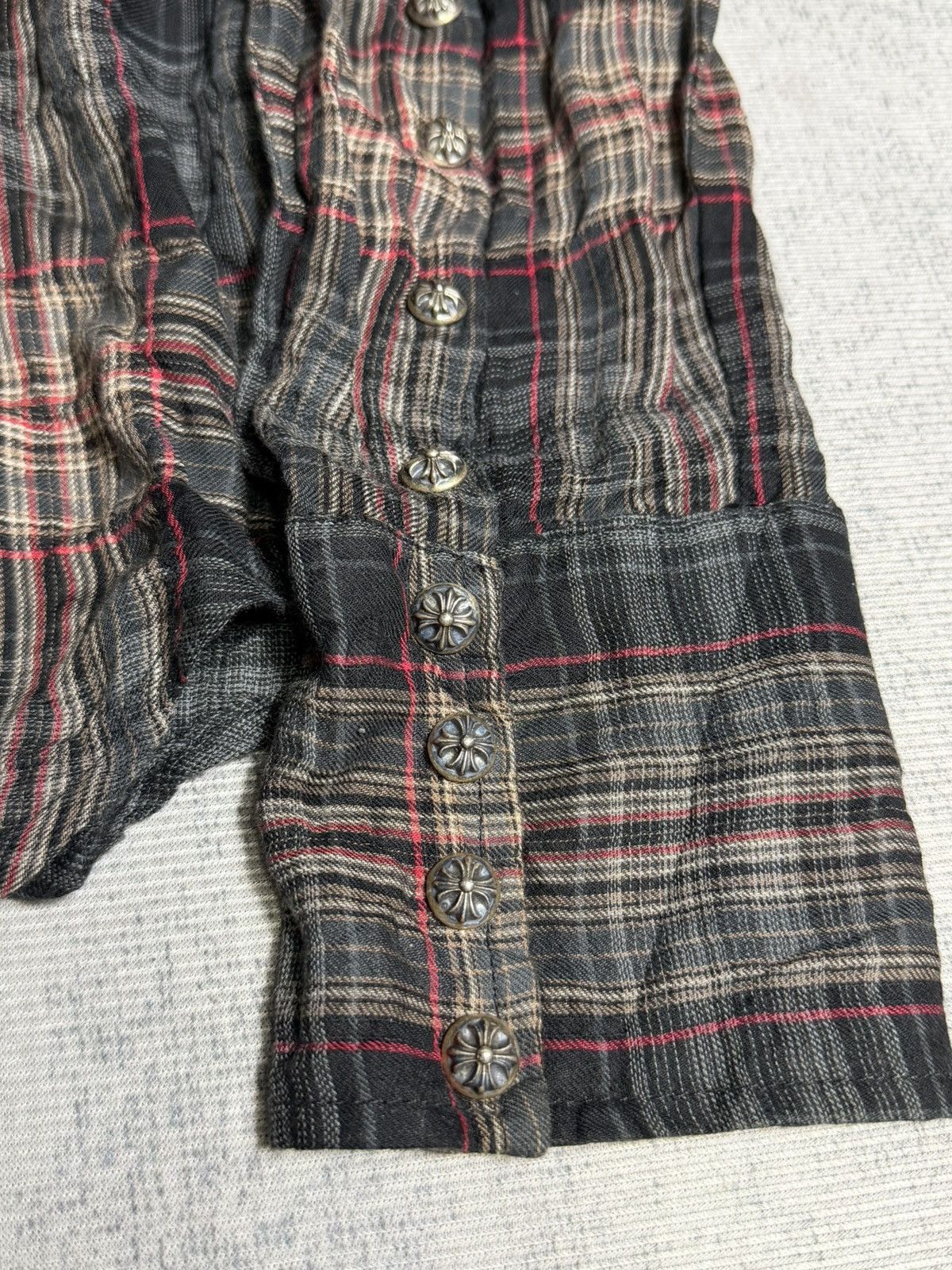Chrome Hearts Chrome Hearts Easy Rider Flannel Shirt Size US S / EU 44-46 / 1 - 10 Thumbnail