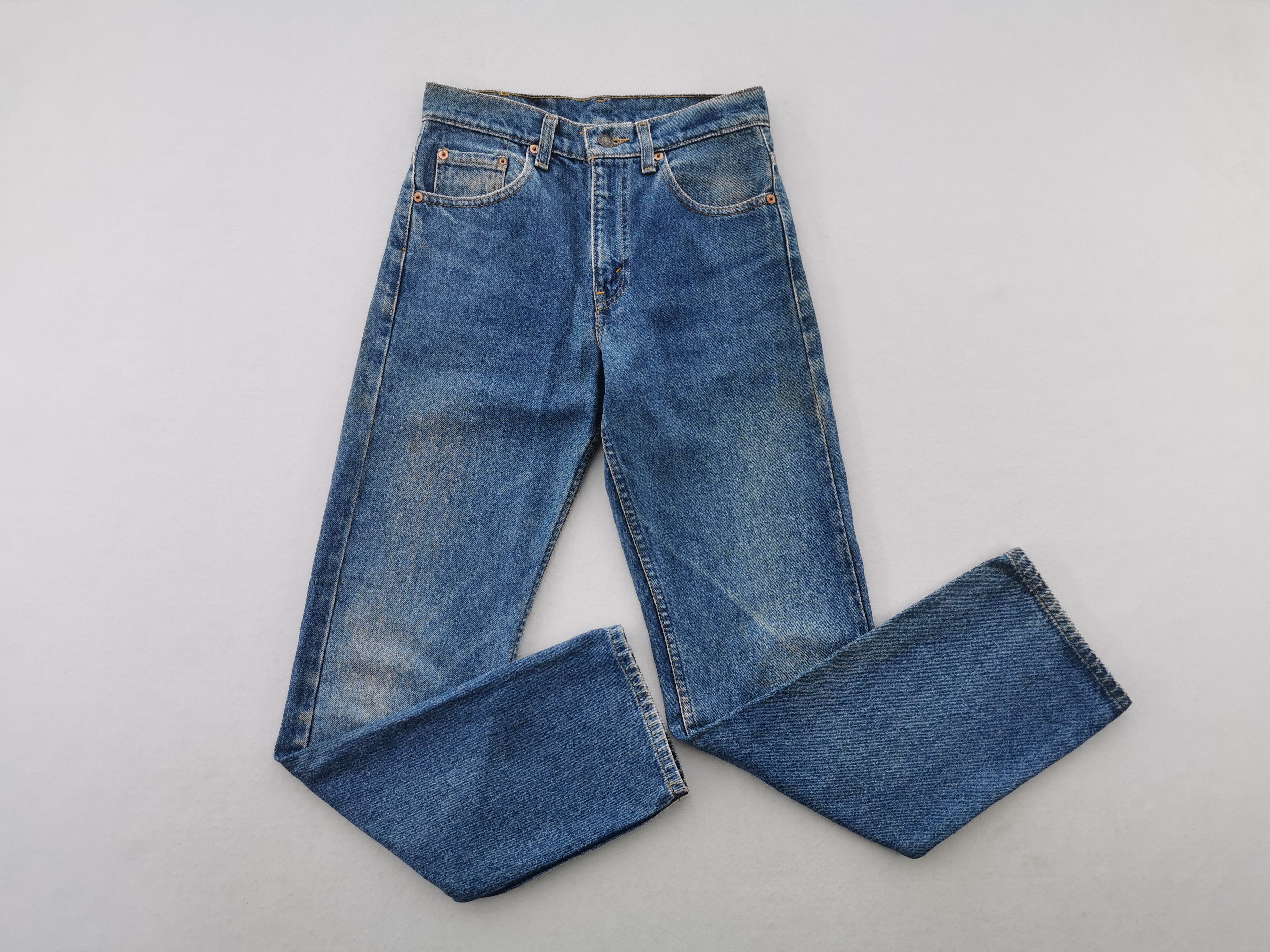 Levi's Distressed Levis Lot 505 Denim Made In USA Size 26/28x34 Size US 26 / EU 42 - 3 Thumbnail