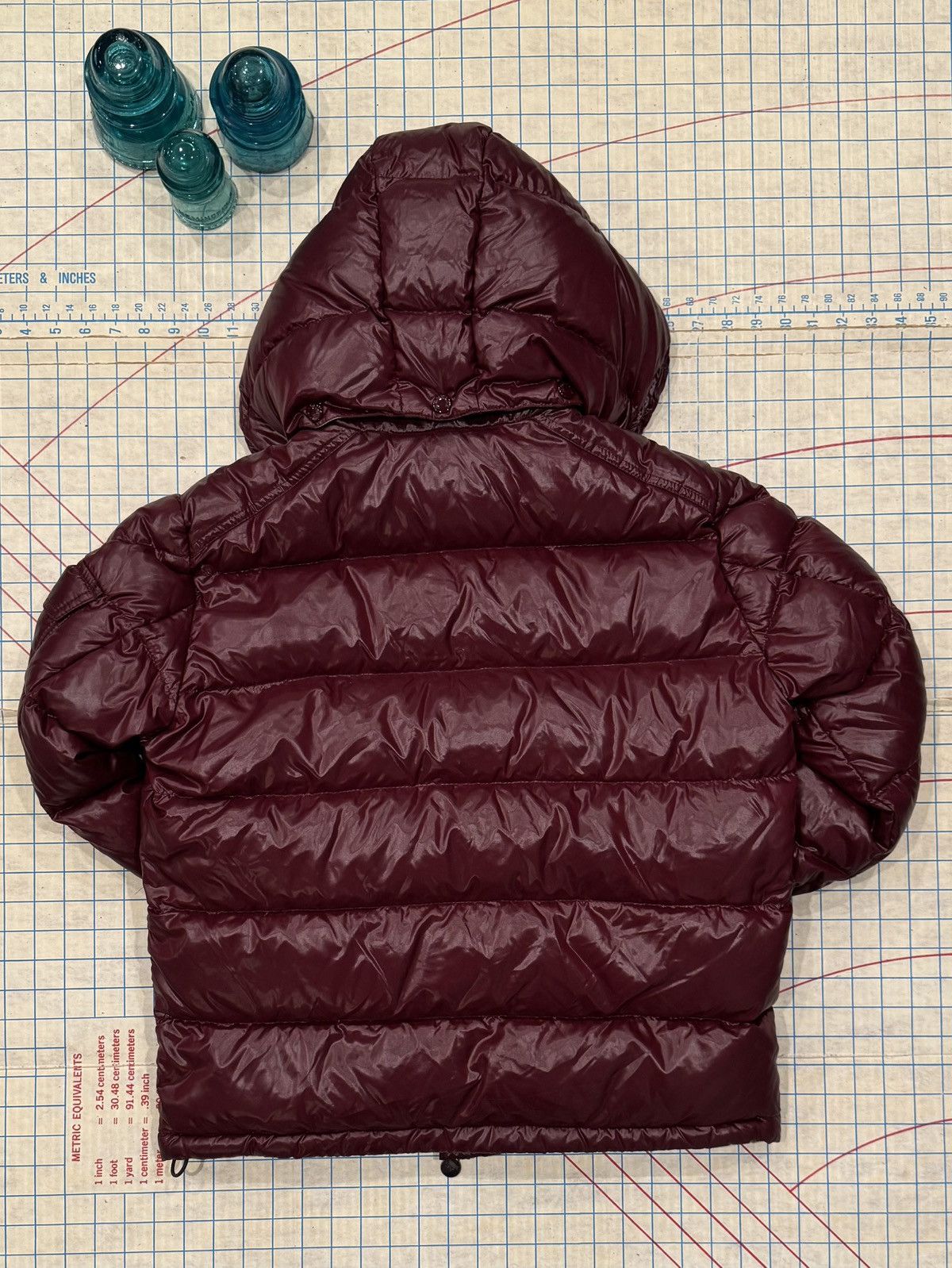 Moncler Moncler Maya Giubbotto Jacket Dark Red Size 2 Fits Medium Size US M / EU 48-50 / 2 - 20 Thumbnail
