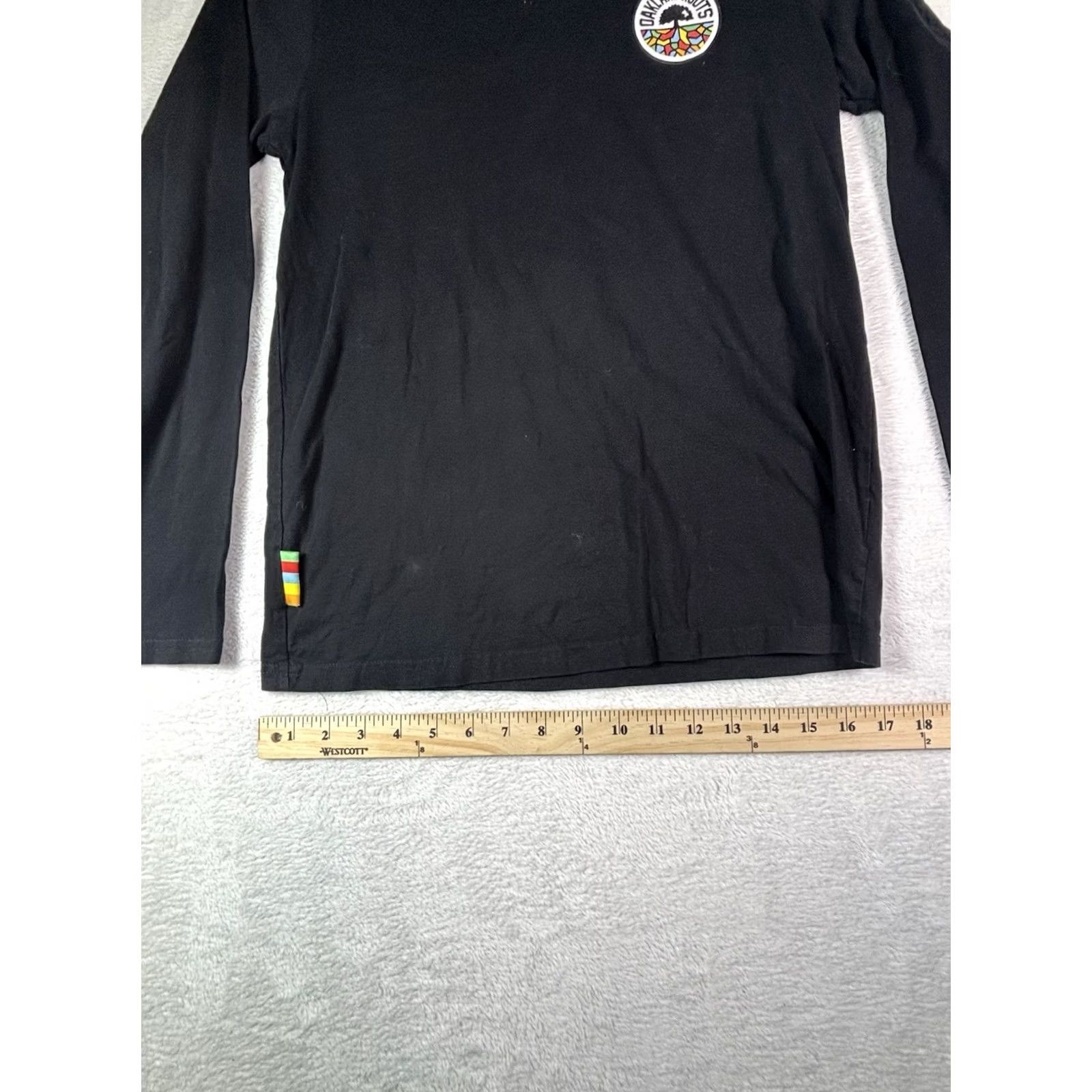 Roots Oakland Roots Soccer Club Adult Long Sleeve Shirt Size S Black Roots Hoodie Pullover Unisex Mens Womens 510 SC Size US S / EU 44-46 / 1 - 4 Thumbnail