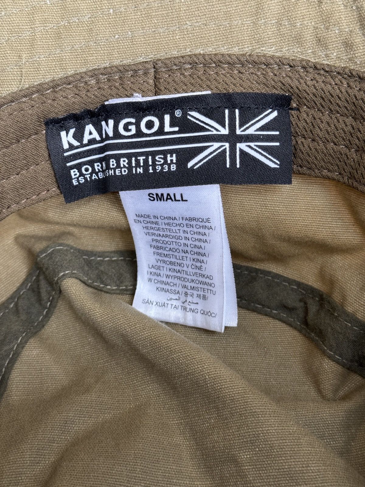 Kangol Vintage Kangol Waxed Utility Bucket Hat Size ONE SIZE - 5 Thumbnail