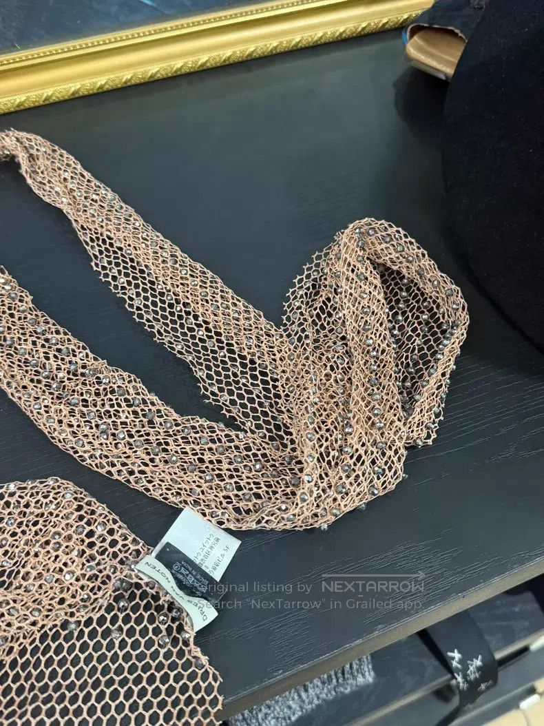 Dries Van Noten DRIES VAN NOTEN Diamond Net Scarf Size ONE SIZE - 5 Thumbnail