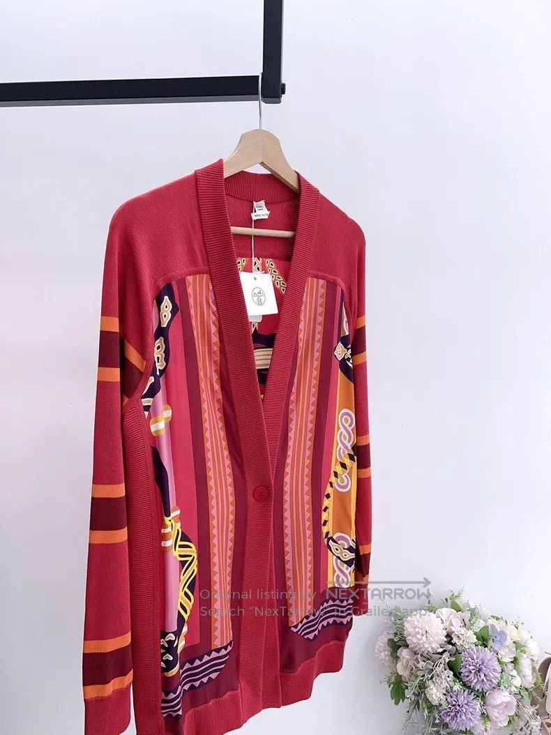 Hermes Hermes Long cardigan Size XS / US 0-2 / IT 36-38 - 4 Thumbnail