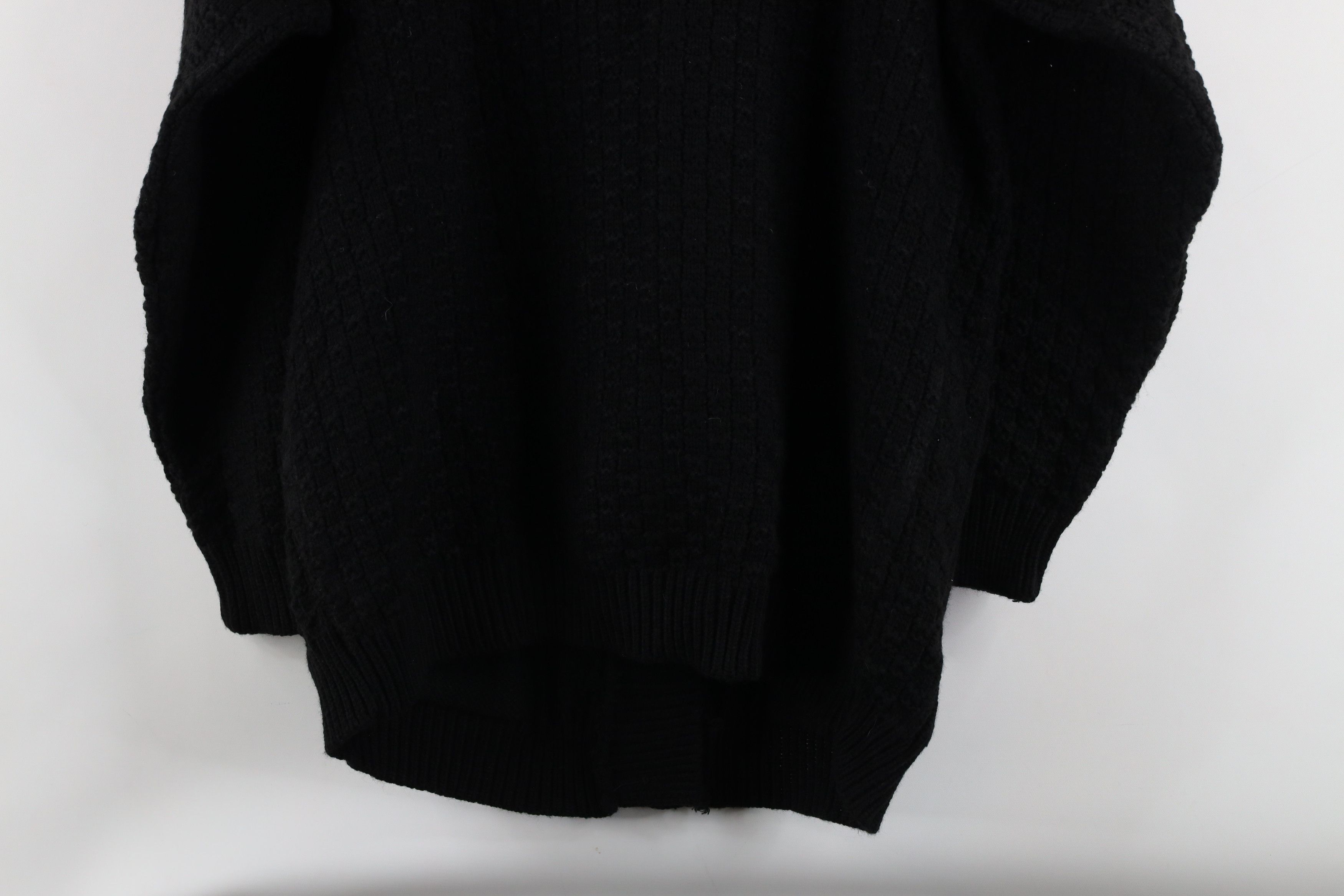 Vintage Vintage 90s Streetwear Fisherman Cable Knit Cardigan Sweater Size L / US 10 / IT 46 - 10 Thumbnail