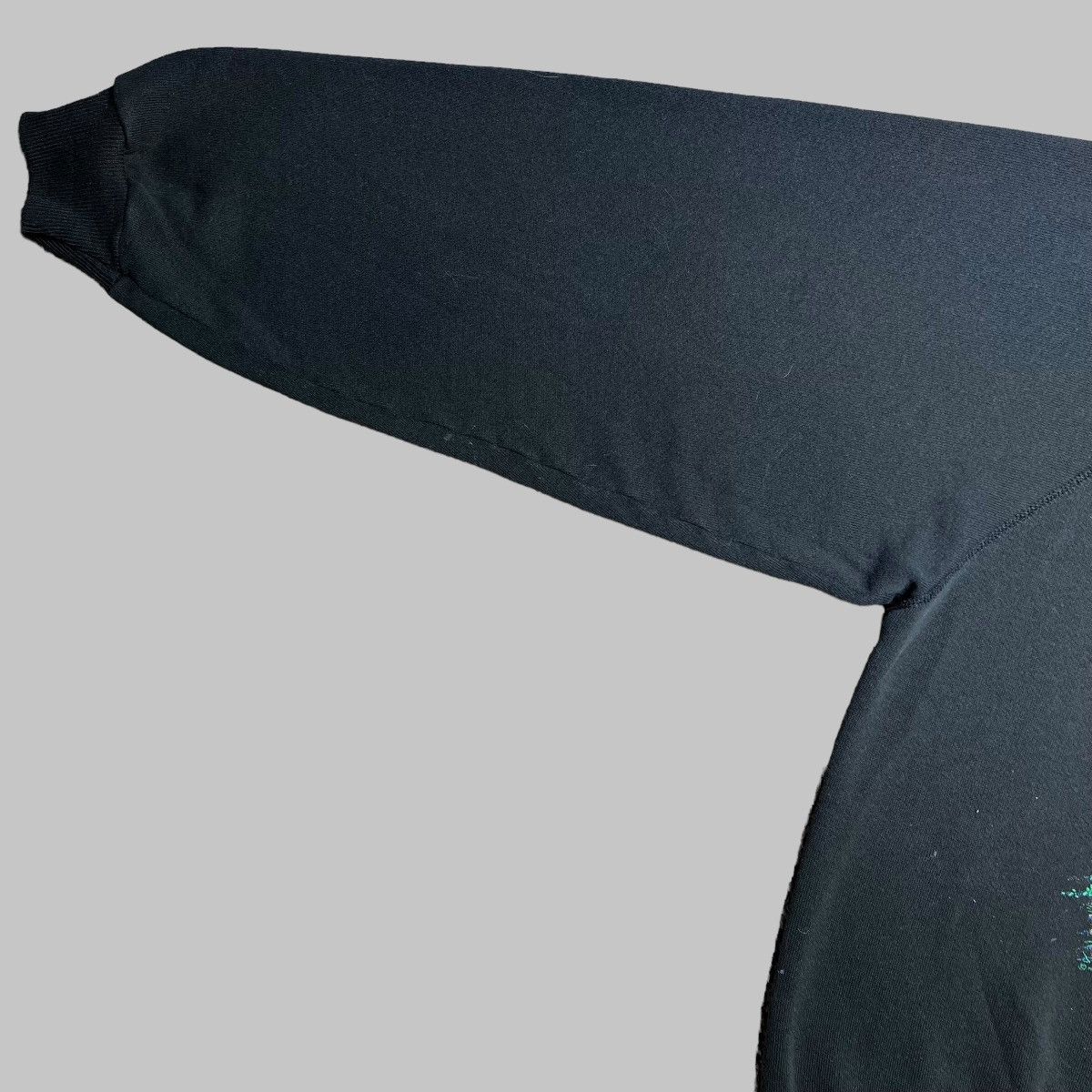 Vintage 80s Wolf Pack Howling Under Moon Nature Pullover Sweatshirt Size US XL / EU 56 / 4 - 4 Thumbnail