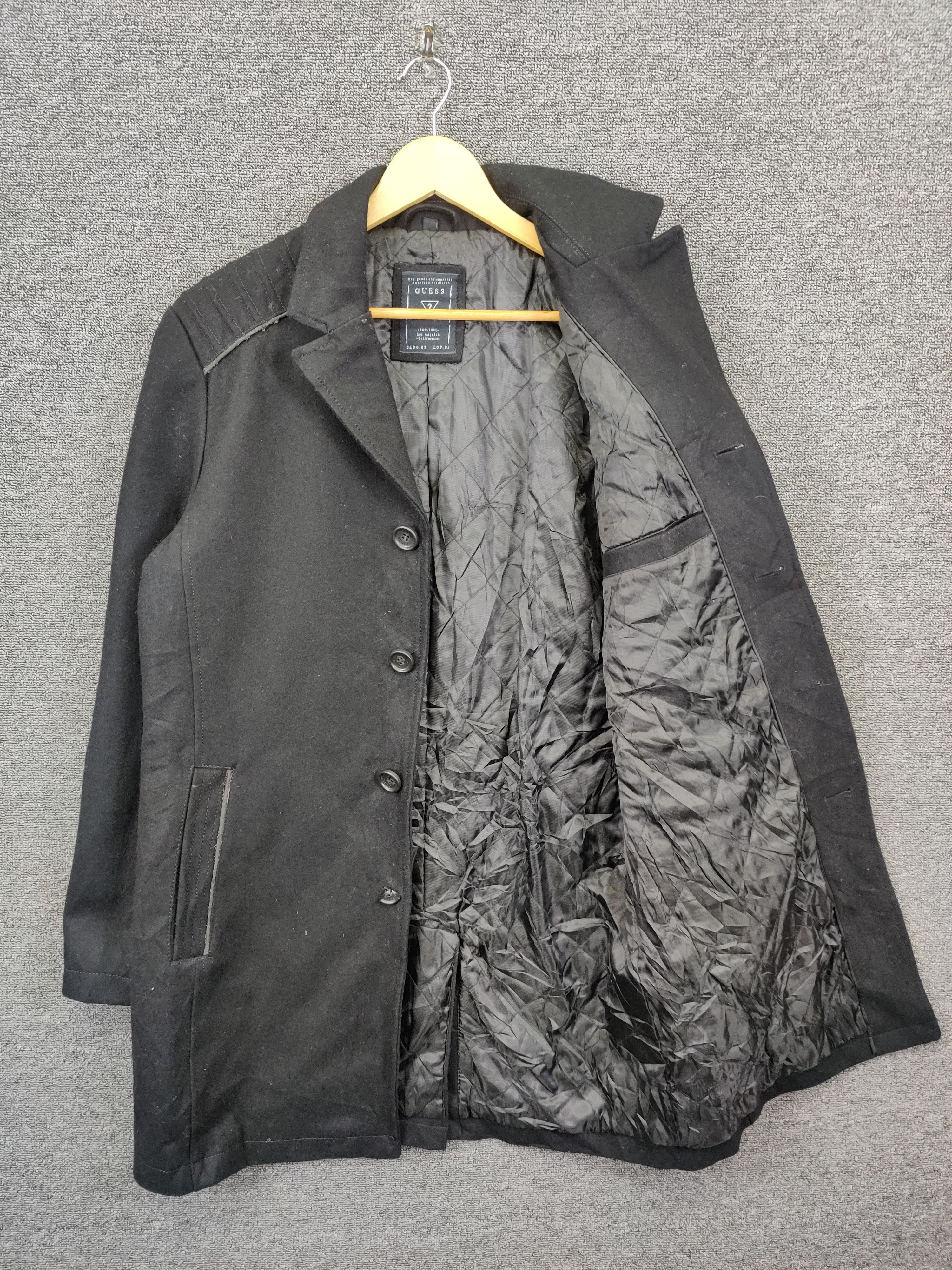 Guess Nice ❗Vintage Guess Wool Long Coat Size US M / EU 48-50 / 2 - 7 Thumbnail