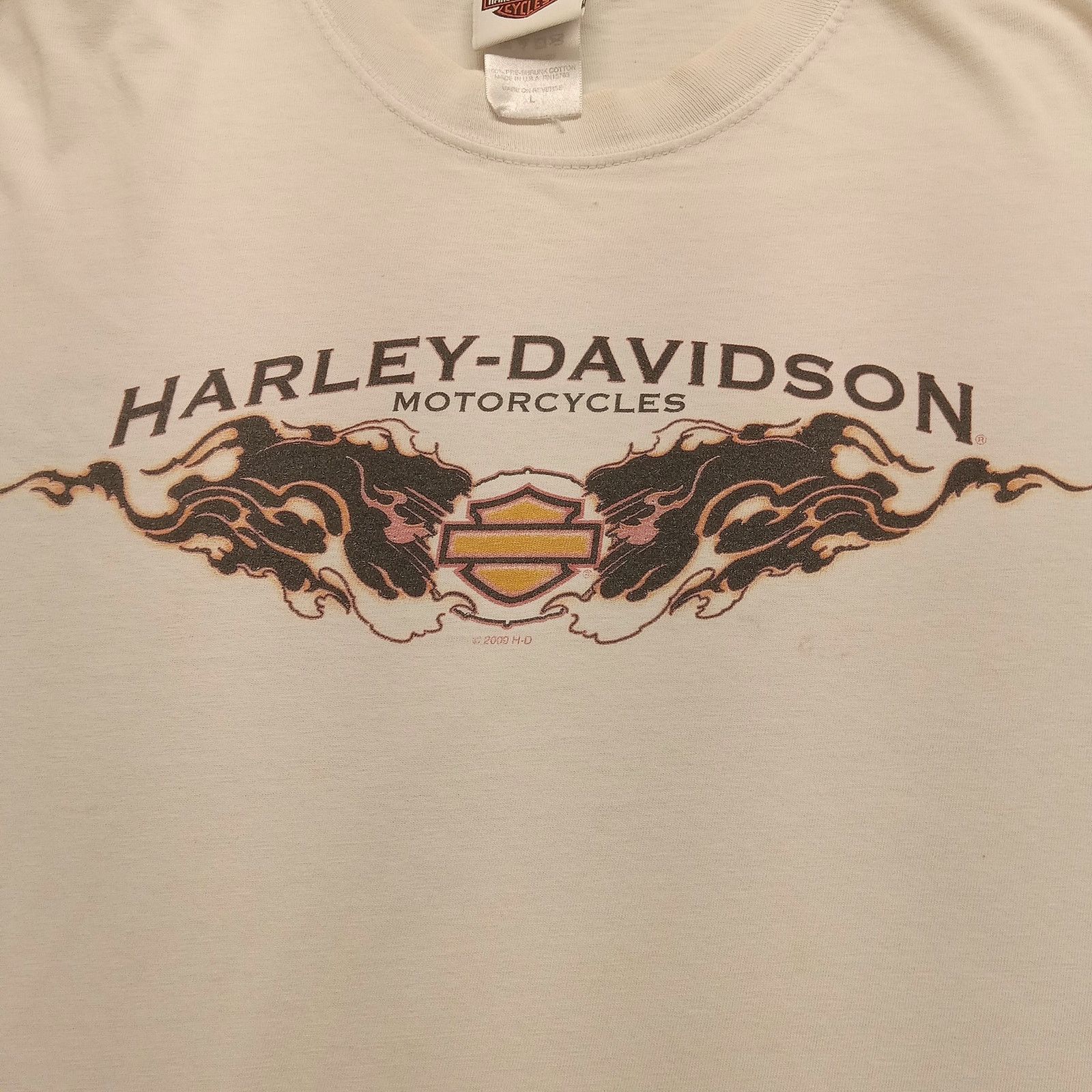 Harley Davidson Vintage Harley Davidson T-Shirt L Hanes Beefy-T Albany Ga US Size US L / EU 52-54 / 3 - 5 Thumbnail