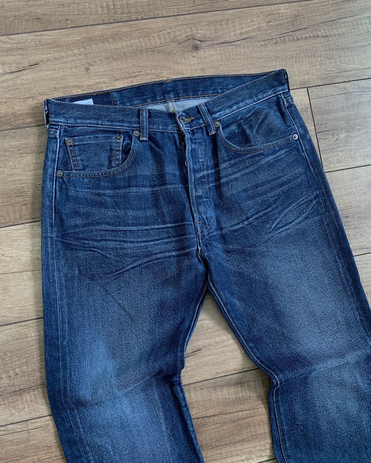 Levi's Vintage Levi’s 501 Distressed Denim Pants Jeans Size US 32 / EU 48 - 7 Thumbnail
