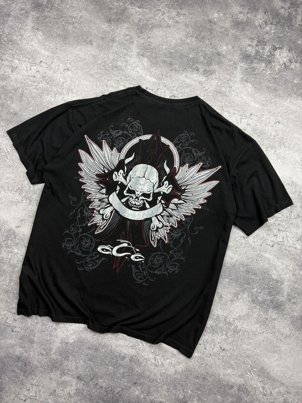 West Coast Choppers Vintage Orange County Choppers Big Logo T-Shirt Y2K Boxy Tee Size US XXL / EU 58 / 5 - 10 Thumbnail