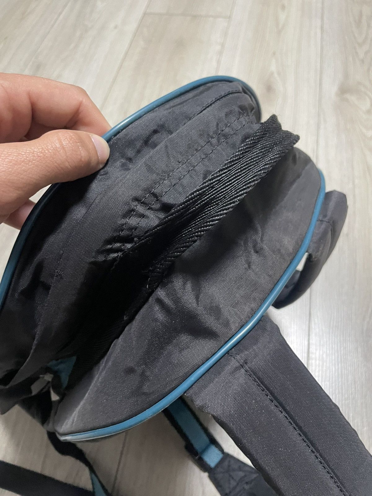 Reebok × Vintage 80s Reebok “Rome is art” USSR Export Backpack Vintage Rare Size ONE SIZE - 10 Thumbnail