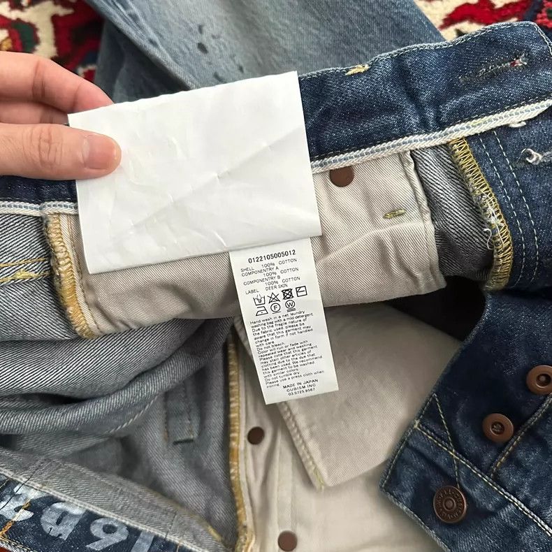 Visvim Visvim size W34L30 Washed Jeans 2504-Nextarrow Size US 34 / EU 50 - 9 Thumbnail