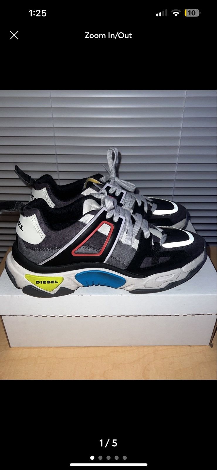Diesel Diesel S-Kipper Low Trek II Size US 10 / EU 43 - 1 Thumbnail