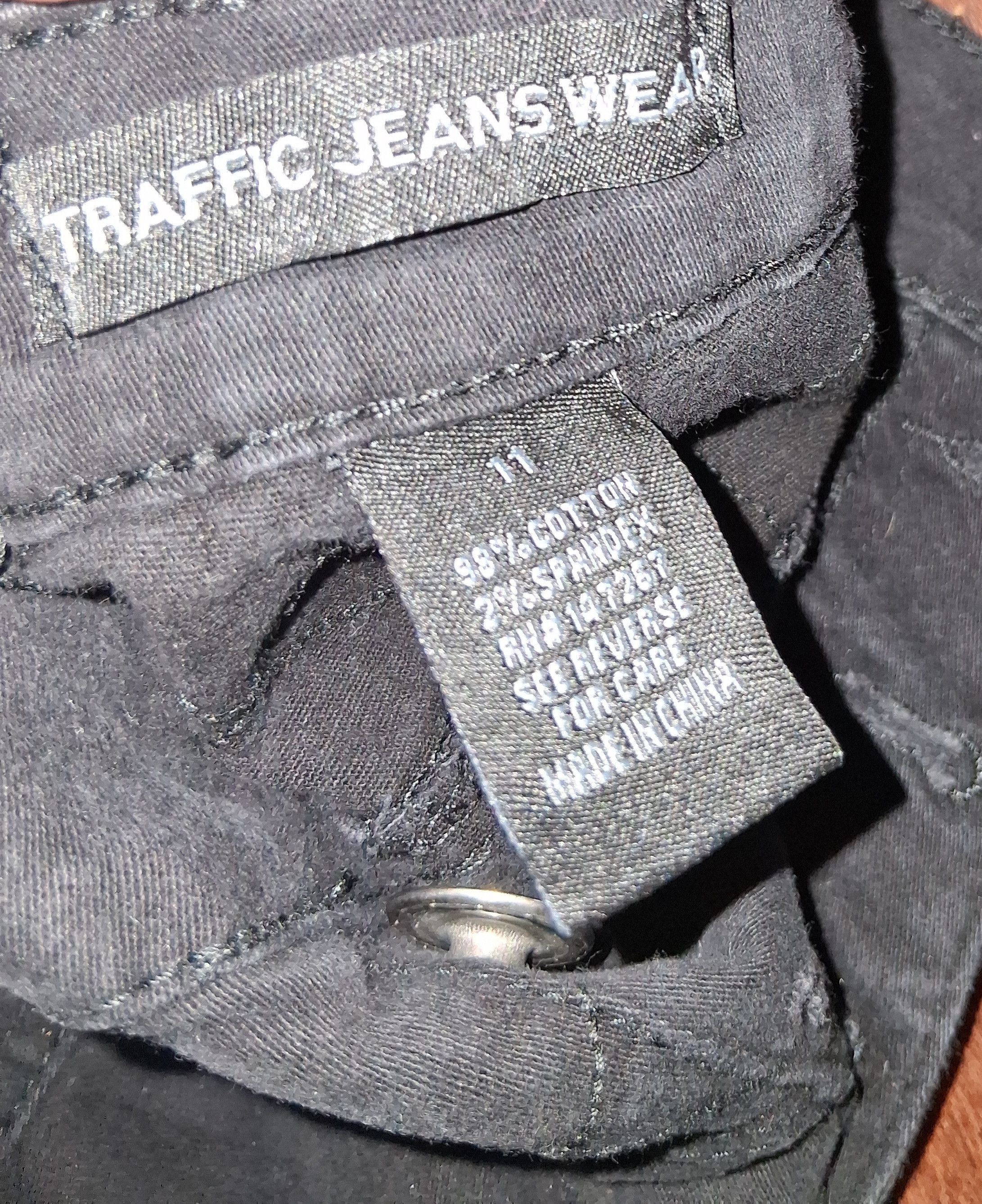 Other Vintage women's traffic wear jeans size 11 Size 32" / US 10 / IT 46 - 2 Thumbnail