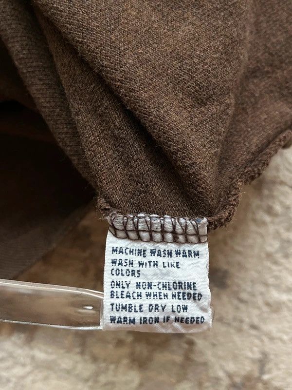 Polo Ralph Lauren Polo Ralph Lauren Vintage 2000s Brown Polo Shirt Pocket Size US XL / EU 56 / 4 - 6 Thumbnail