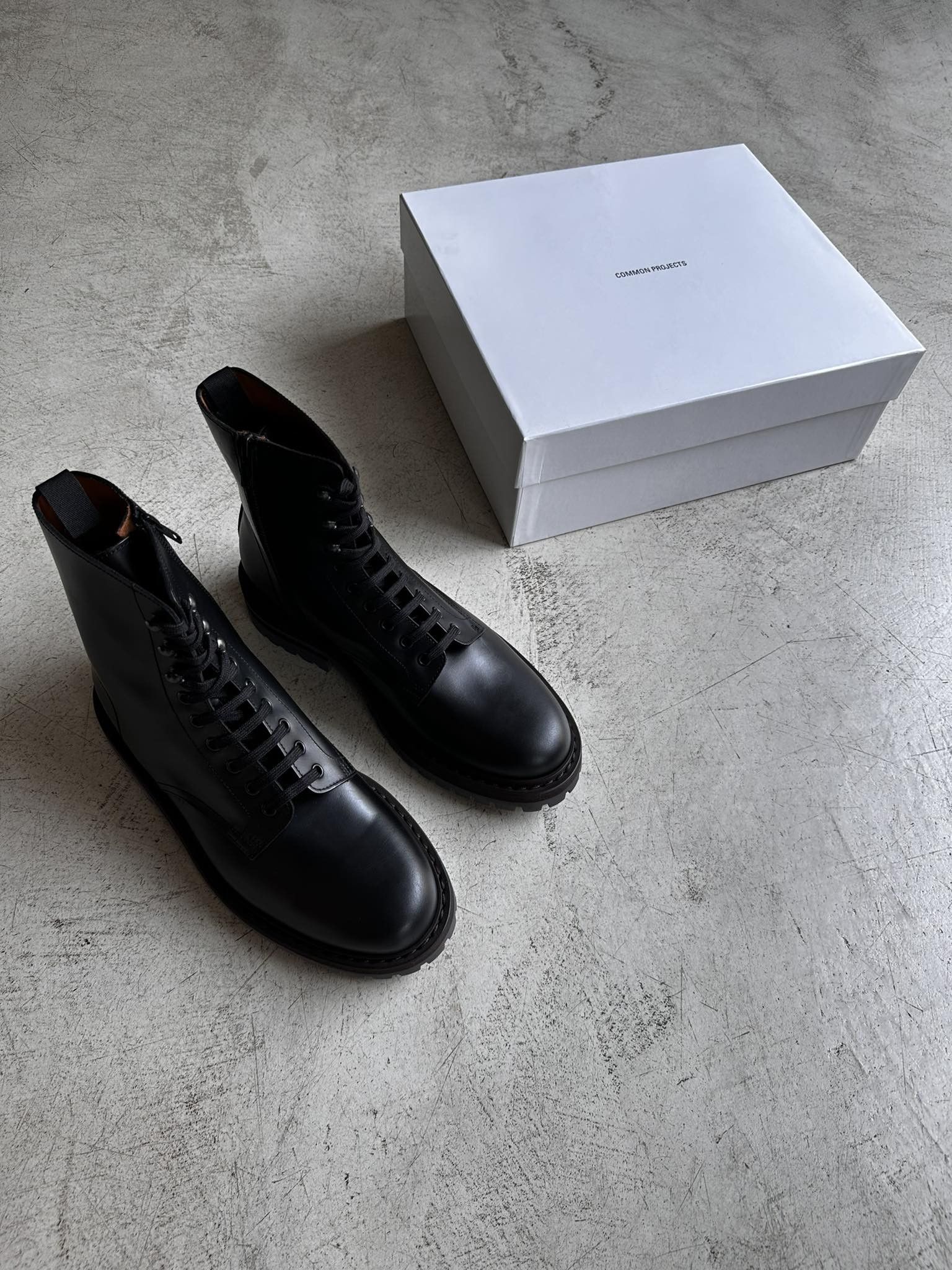 Common Projects Common Projects Combat Boot Black 2401 7547 US 12 EU 45 Size US 12 / EU 45 - 5 Thumbnail