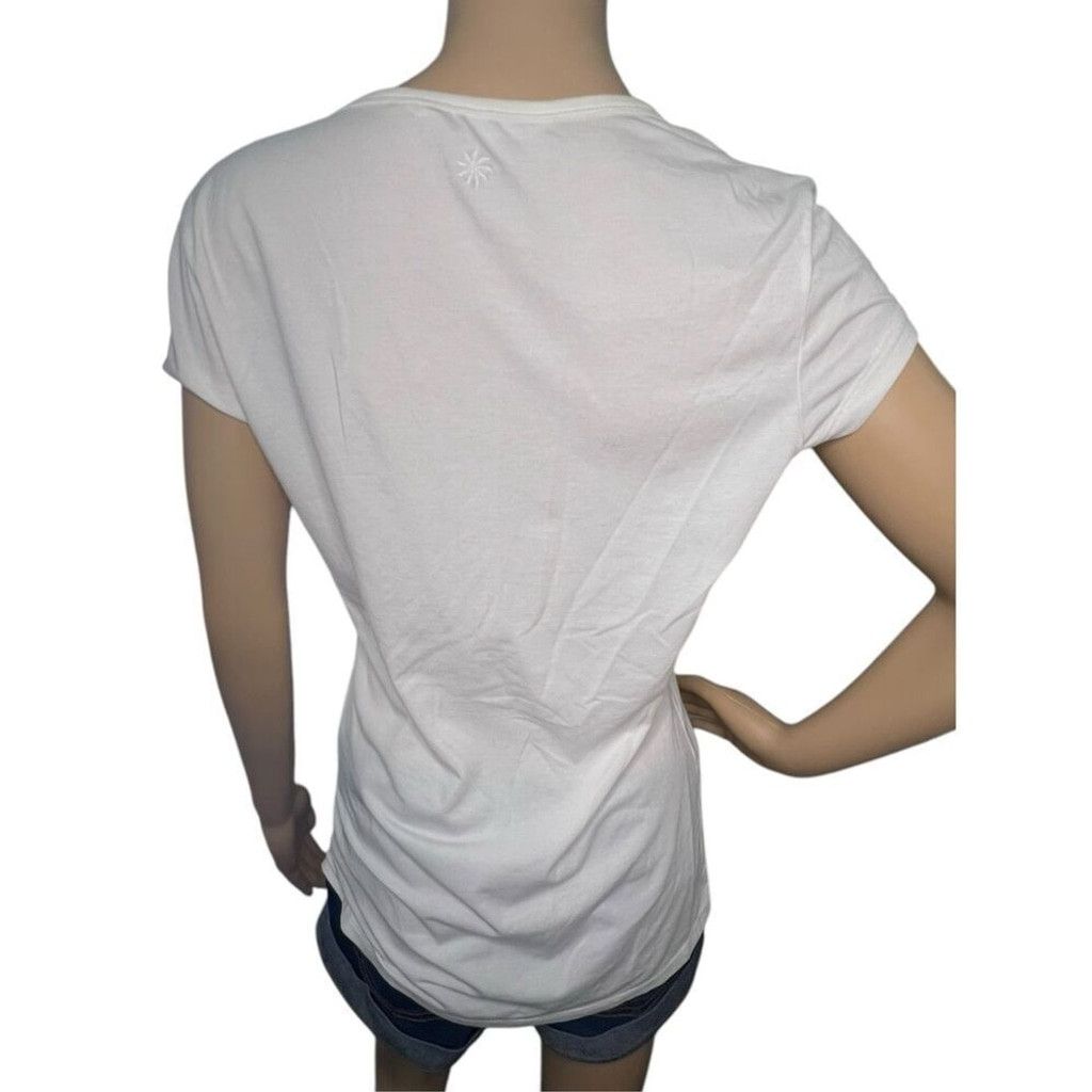 Athleta Athleta Boho Short Sleeve Athletic T-Shirt With Cinched Side Size L / US 10 / IT 46 - 5 Thumbnail