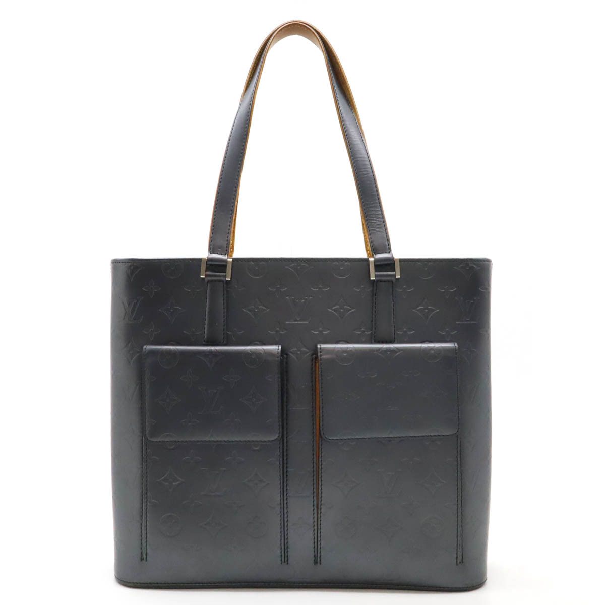 Louis Vuitton Louis Vuitton Monogram Mat Willwood 2Way Tote Bag M55105 Leather Shoulder Bag M55105 in Blue, Women's
